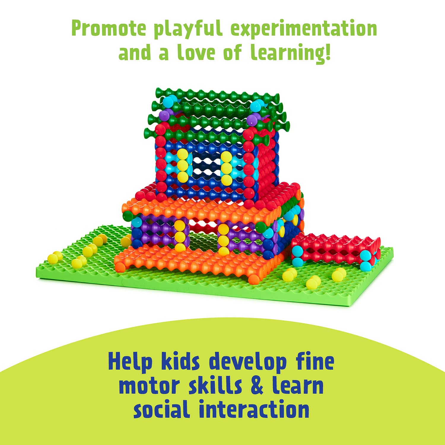 Foto 6 | Juego De Bloques De Construcción Playstix 211 Piezas - Venta Internacional.