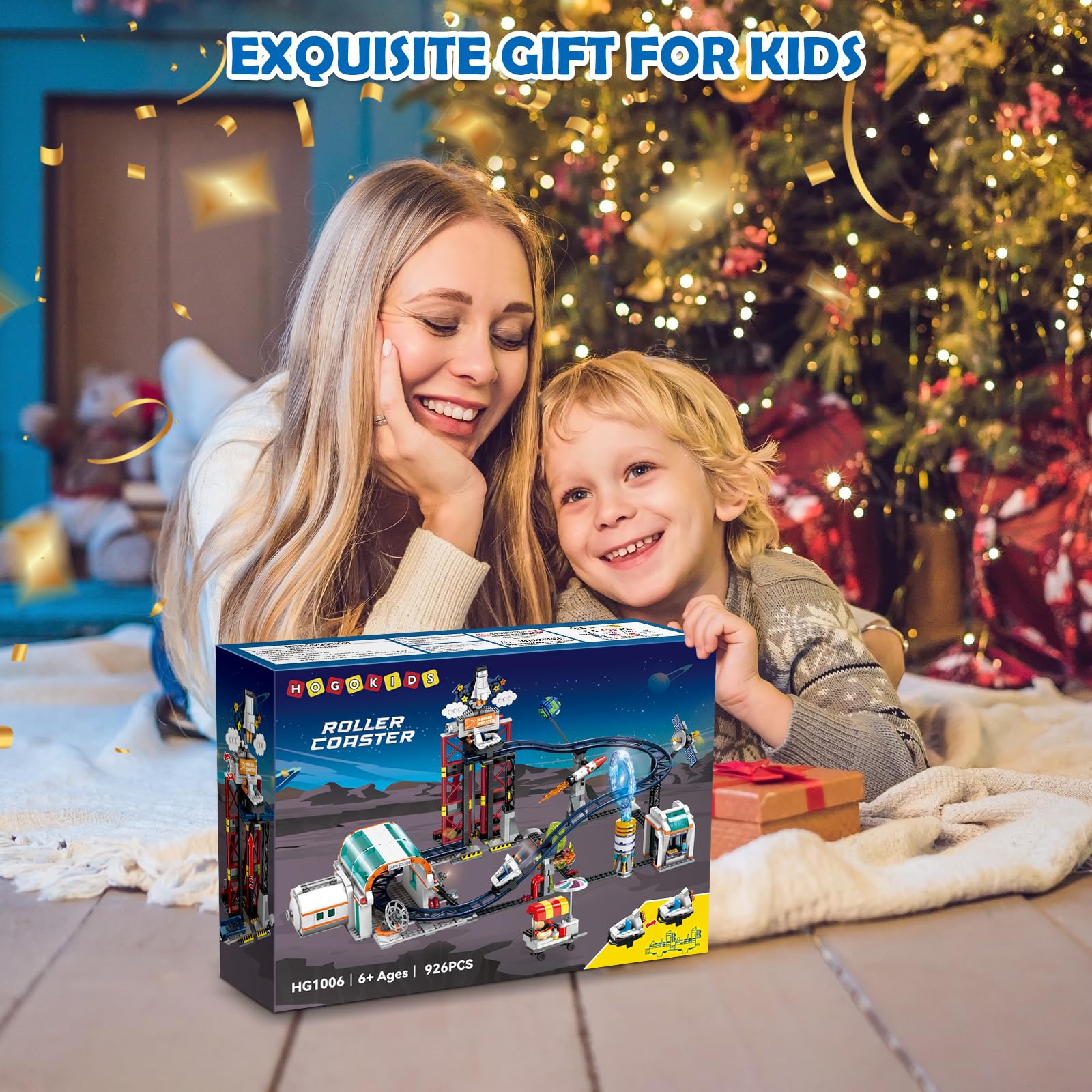 Foto 7 | Montaña Rusa Espacial De Building Toy Hogokids, 926 Unidades, De 6 A 12 Años - Venta Internacional.