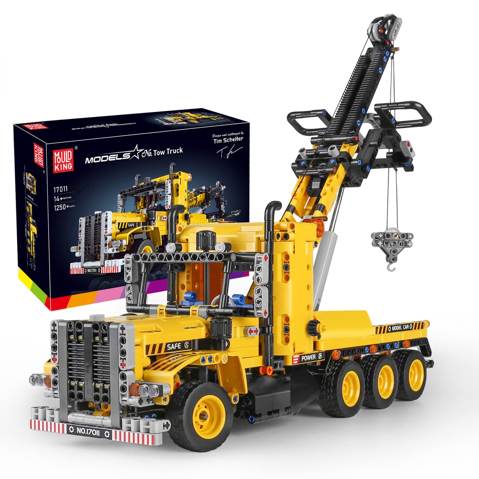 Foto 1 | Juego De Juguetes De Construcción Mould King 17011 Para Remolque Pesado 8+ - Venta Internacional.