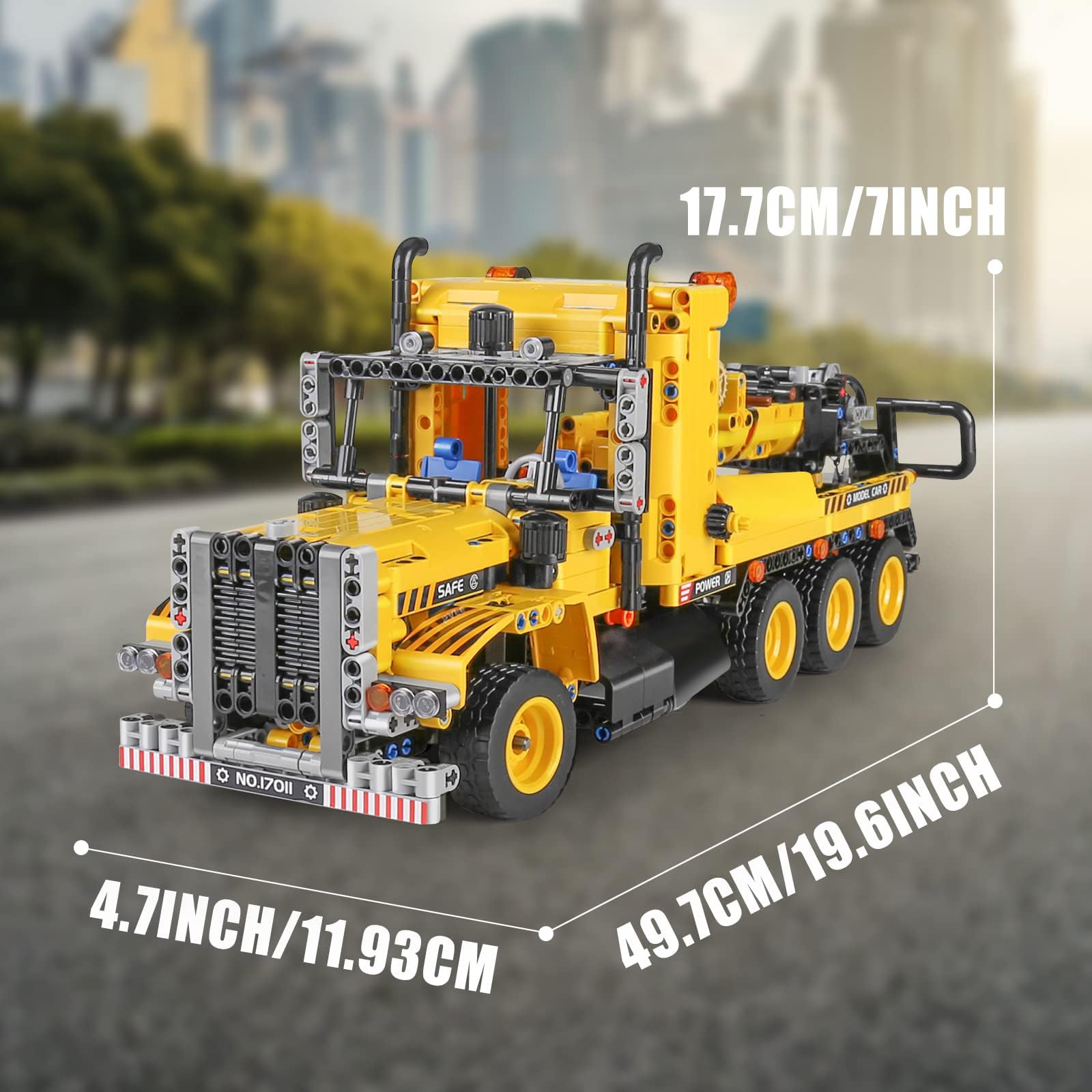 Foto 6 pulgar | Juego De Juguetes De Construcción Mould King 17011 Para Remolque Pesado 8+ - Venta Internacional.
