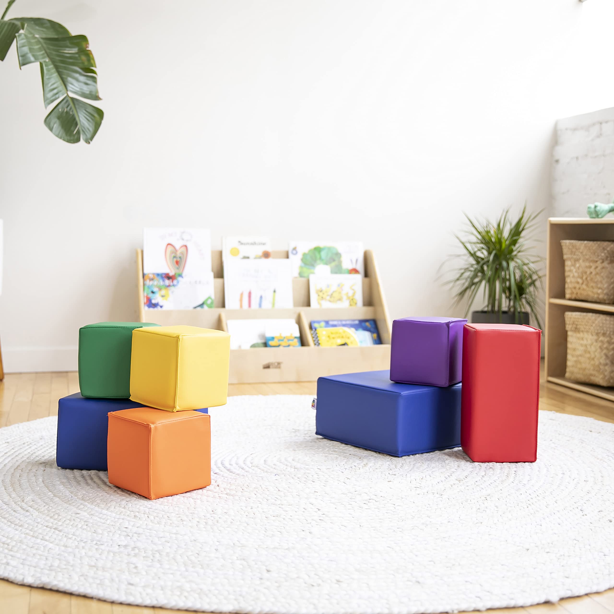Foto 6 | Bloques De Construcción De Espuma Ecr4kids Softzone Big, 7 Piezas, Surtidos - Venta Internacional.