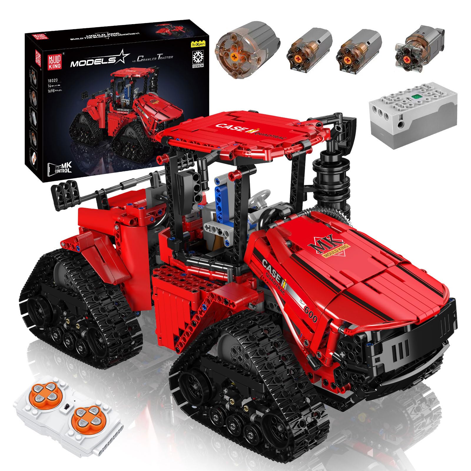 Foto 2 pulgar | Molde De Juguete De Construcción King Crawler Tractor 1698 Piezas 4x4 - Venta Internacional.