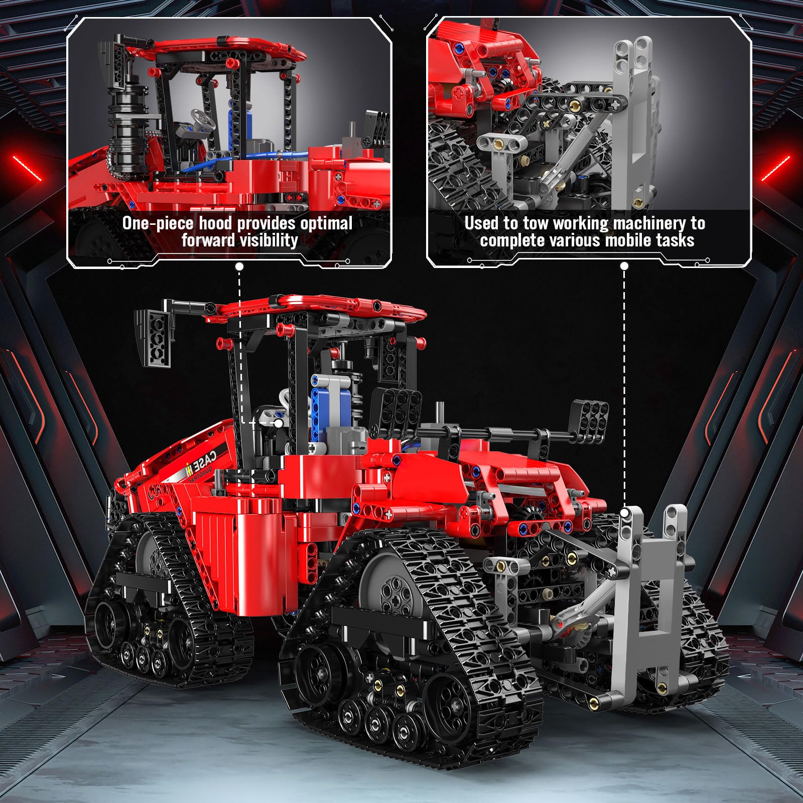 Foto 4 pulgar | Molde De Juguete De Construcción King Crawler Tractor 1698 Piezas 4x4 - Venta Internacional.