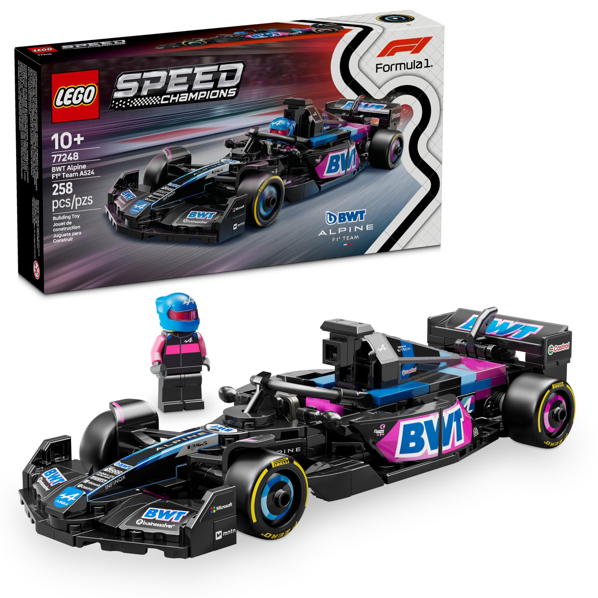 Foto 2 pulgar | Set De Construcción Lego Speed Champions Bwt Alpine F1 Team A524 - Venta Internacional.