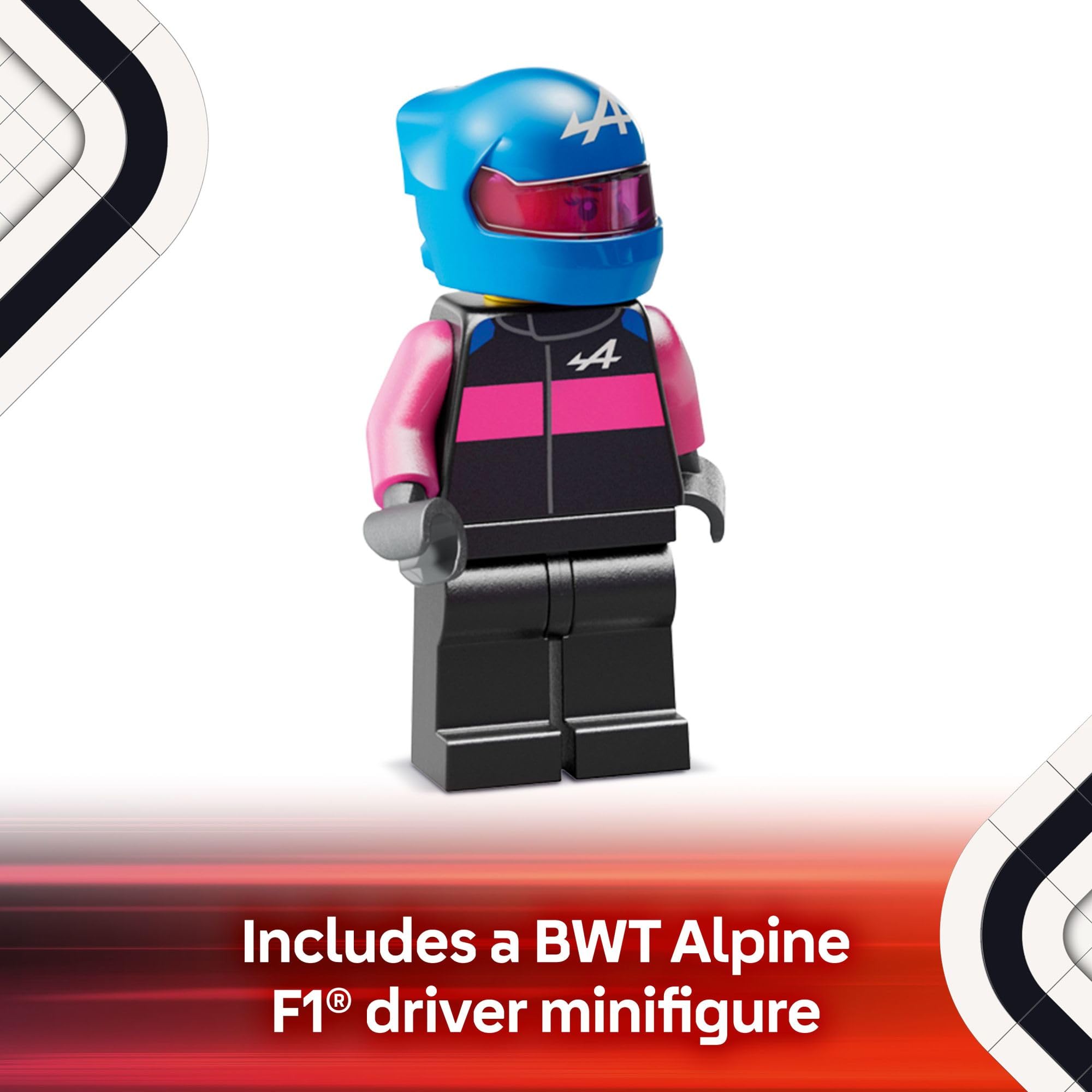 Foto 5 pulgar | Set De Construcción Lego Speed Champions Bwt Alpine F1 Team A524 - Venta Internacional.
