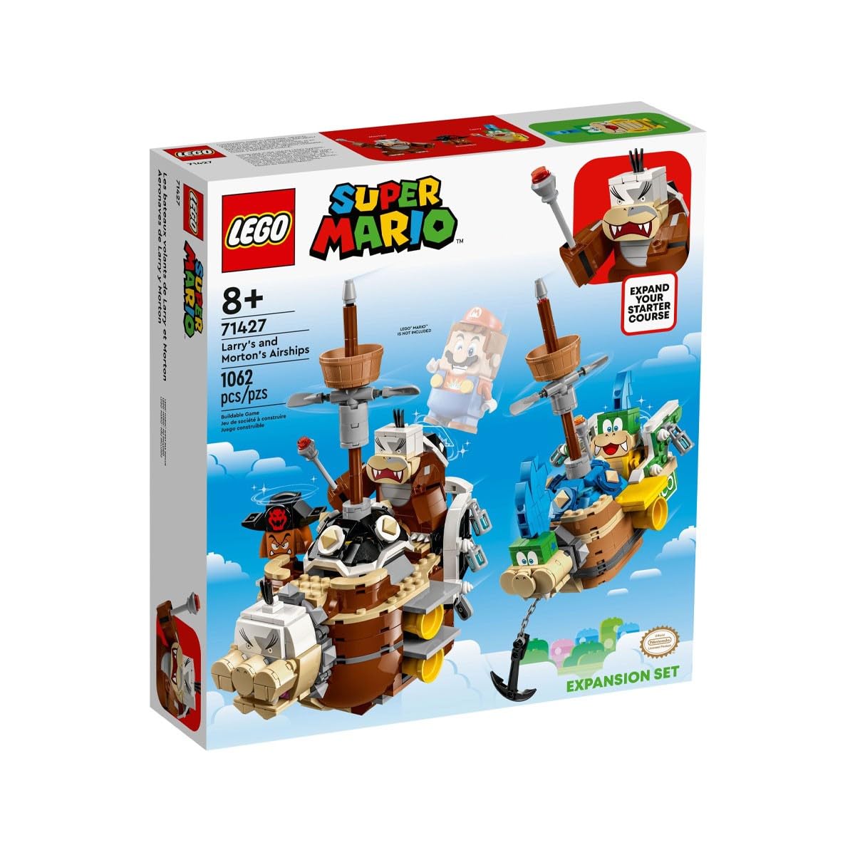 Foto 4 | Set De Expansión Lego Super Mario 71427 Larry Y Morton - Venta Internacional.