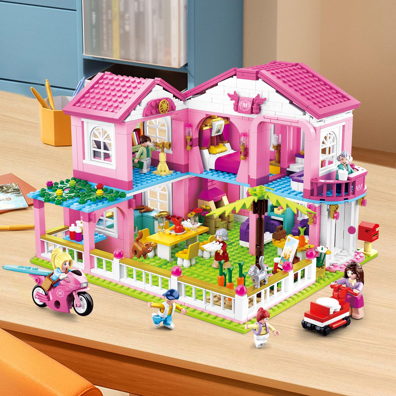 Foto 7 | Set De Construcción Sluban Friends Beach House Seaside Villa 6-12 - Venta Internacional.