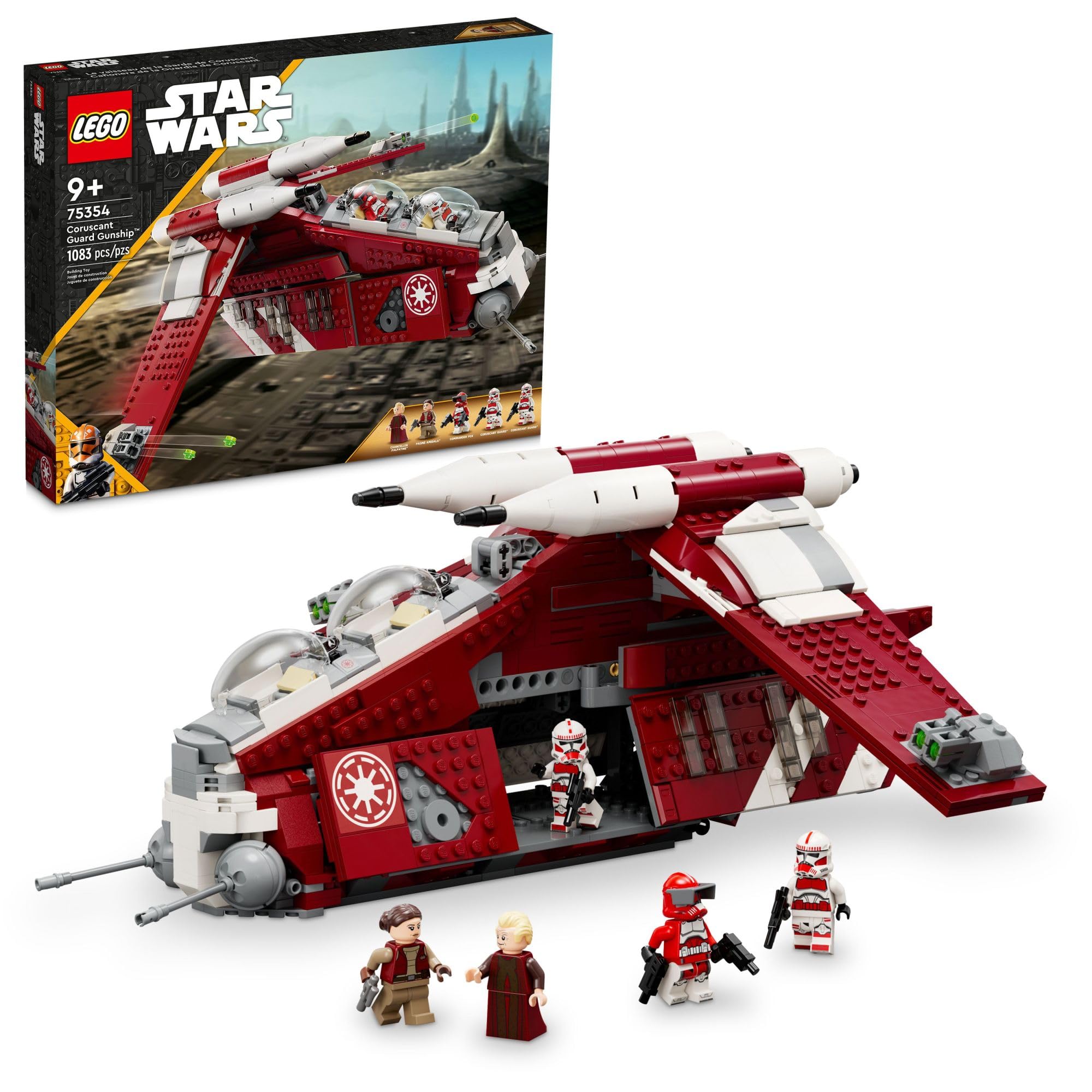 Foto 2 pulgar | Juguete De Construcción Lego Star Wars Coruscant Guard Gunship 75354 - Venta Internacional.