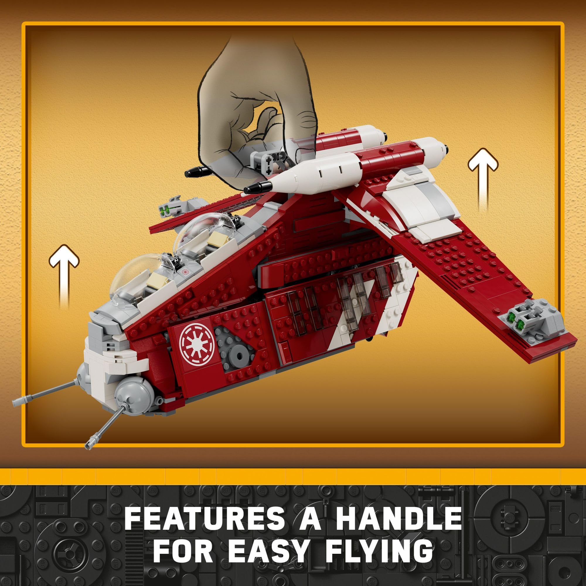Foto 4 pulgar | Juguete De Construcción Lego Star Wars Coruscant Guard Gunship 75354 - Venta Internacional.