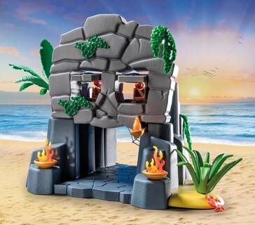 Foto 7 | Set De Juego Playmobil Pirates Skull Island Con 73 Piezas - Venta Internacional.
