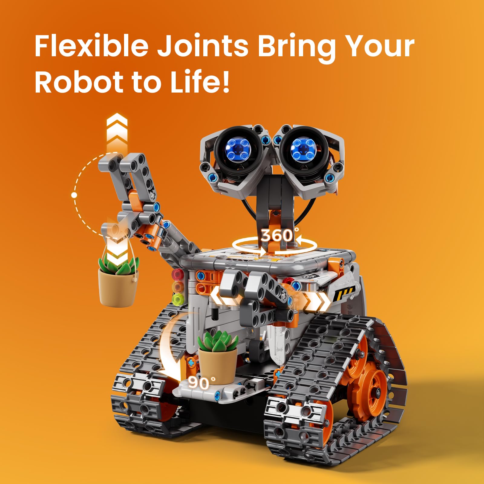 Foto 6 pulgar | Kit De Construcción De Robots Sillbird Con Mando A Distancia Para Niños De 8 A 12 Años - Venta Internacional.