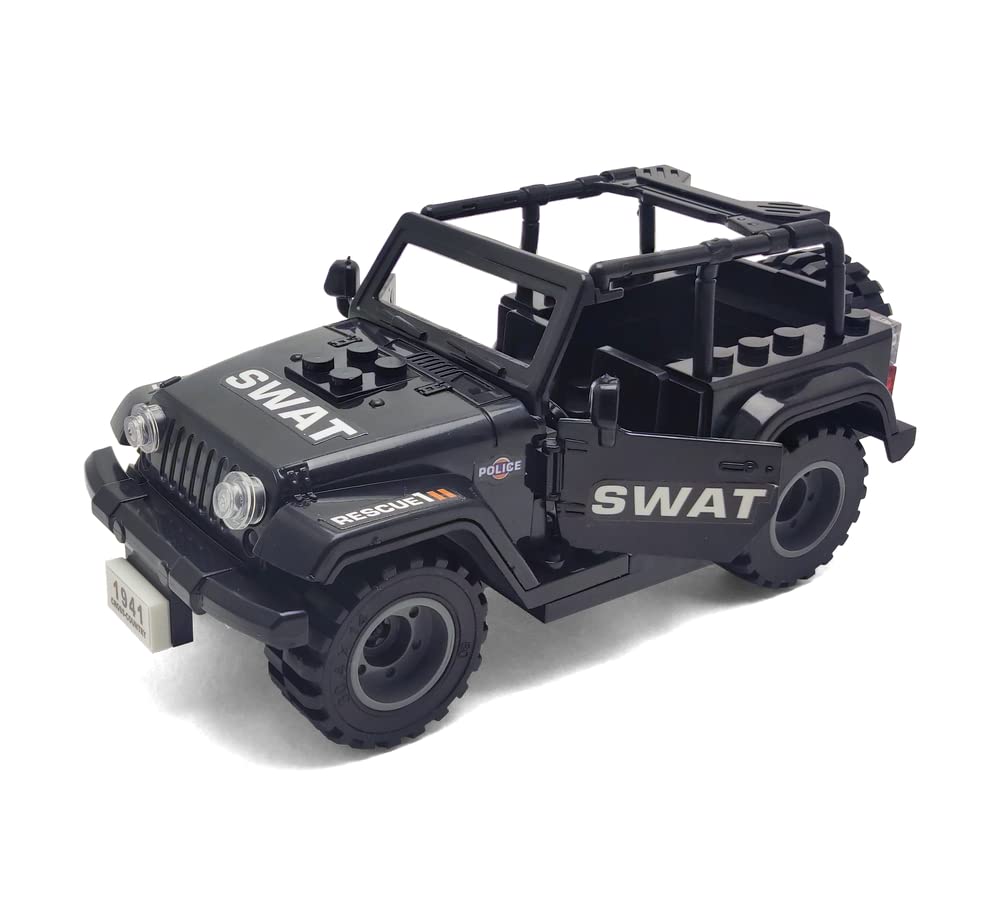 Foto 6 pulgar | Set De Bloques De Construcción Toysvill Swat Military Police Con Suv, 22 Unidades - Venta Internacional.