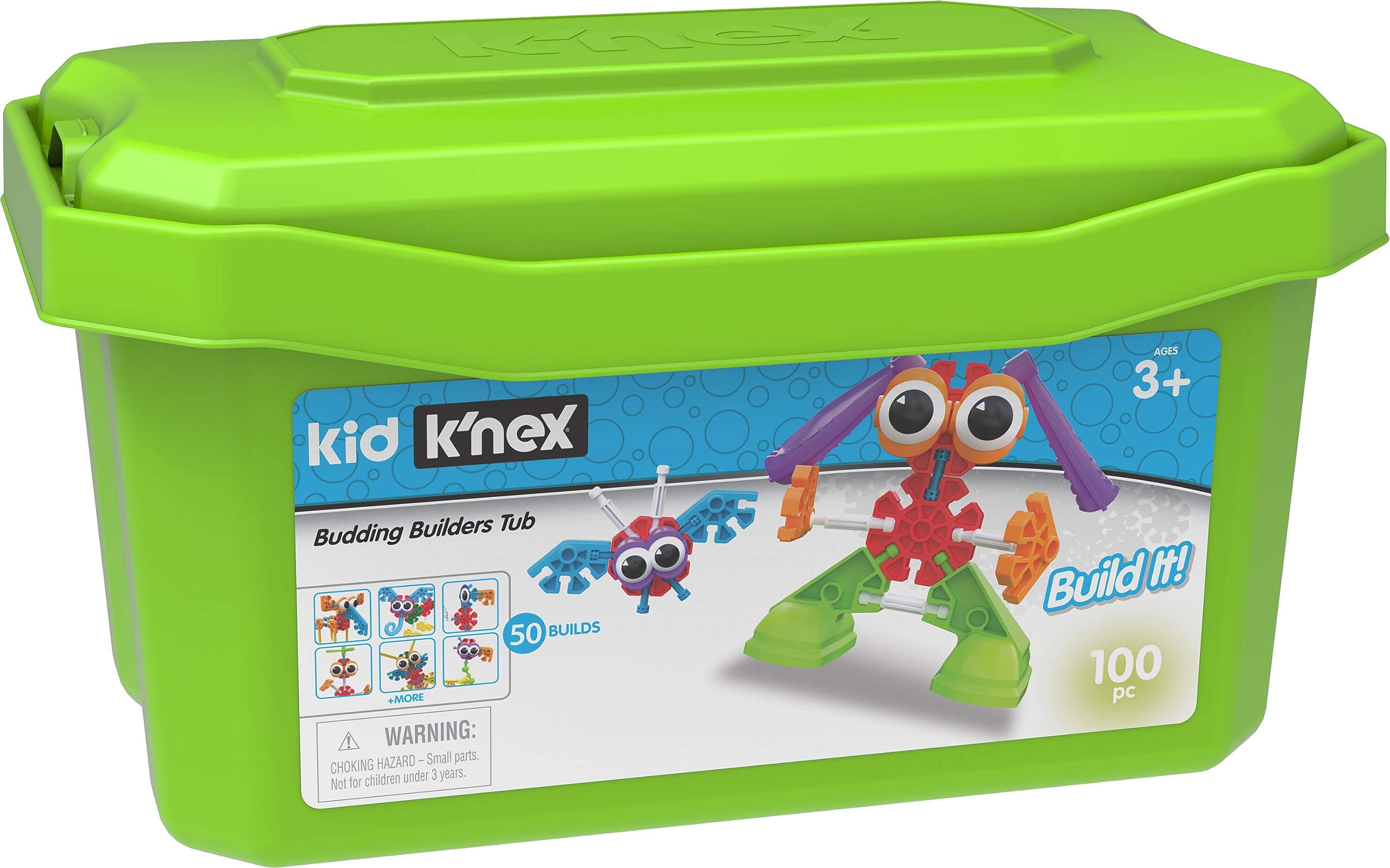 Foto 2 pulgar | Set De Construcción Kid K'nex Budding Builders 100 Piezas +3 Años - Venta Internacional.