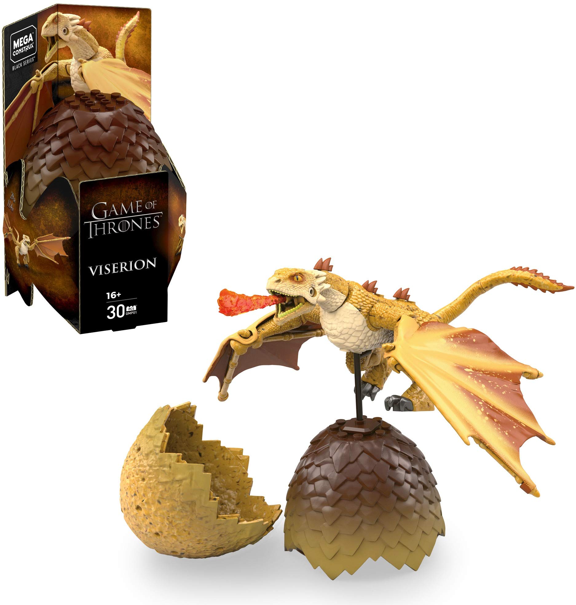 Foto 1 | Set De Construcción Mega Construx Game Of Thrones Vyserion Dragon - Venta Internacional.