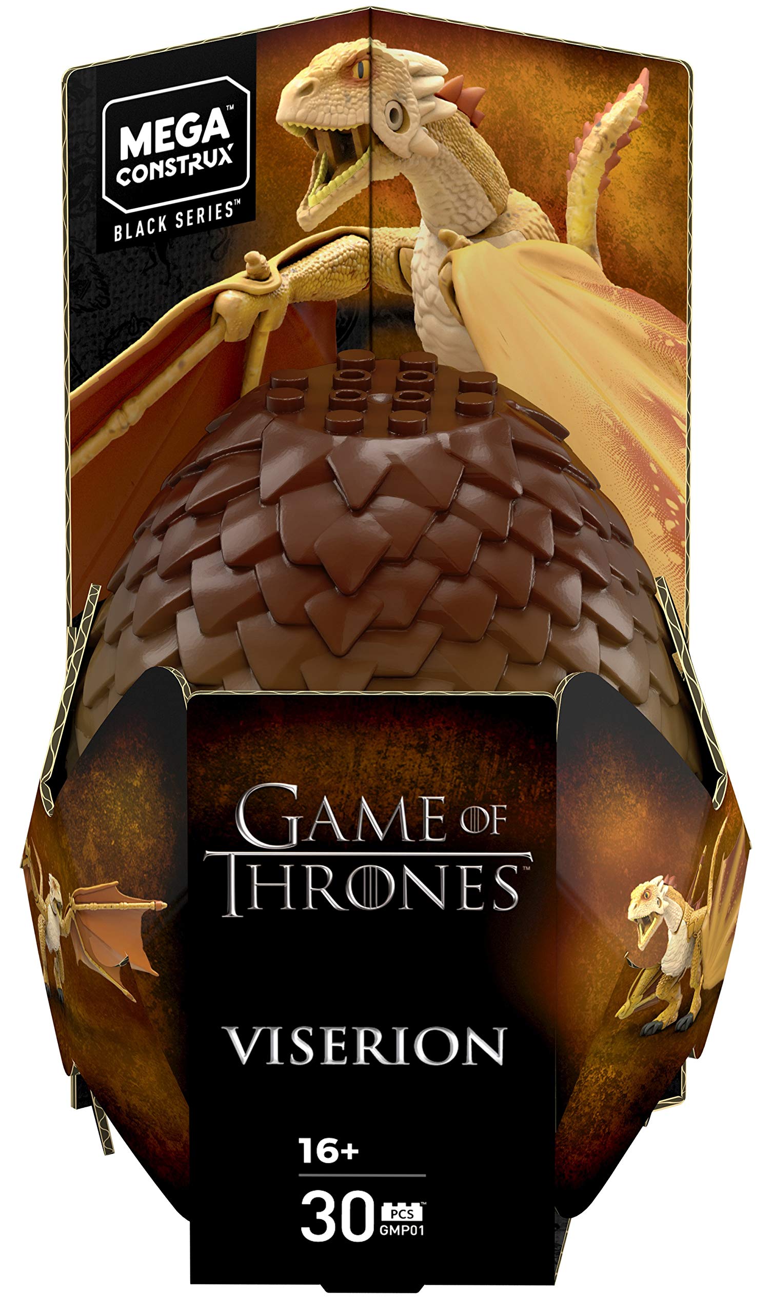 Foto 7 pulgar | Set De Construcción Mega Construx Game Of Thrones Vyserion Dragon - Venta Internacional.