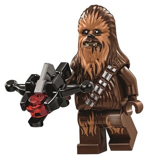 Foto 3 | Minifigura Lego Star Wars Death Star Chewbacca Con Ballesta - Venta Internacional.