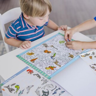 Foto 2 | Bloc Adhesivo Melissa & Doug Busca Y Encuentra Animales +4 Años - Venta Internacional.