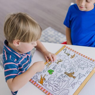 Foto 7 | Bloc Adhesivo Melissa & Doug Busca Y Encuentra Animales +4 Años - Venta Internacional.