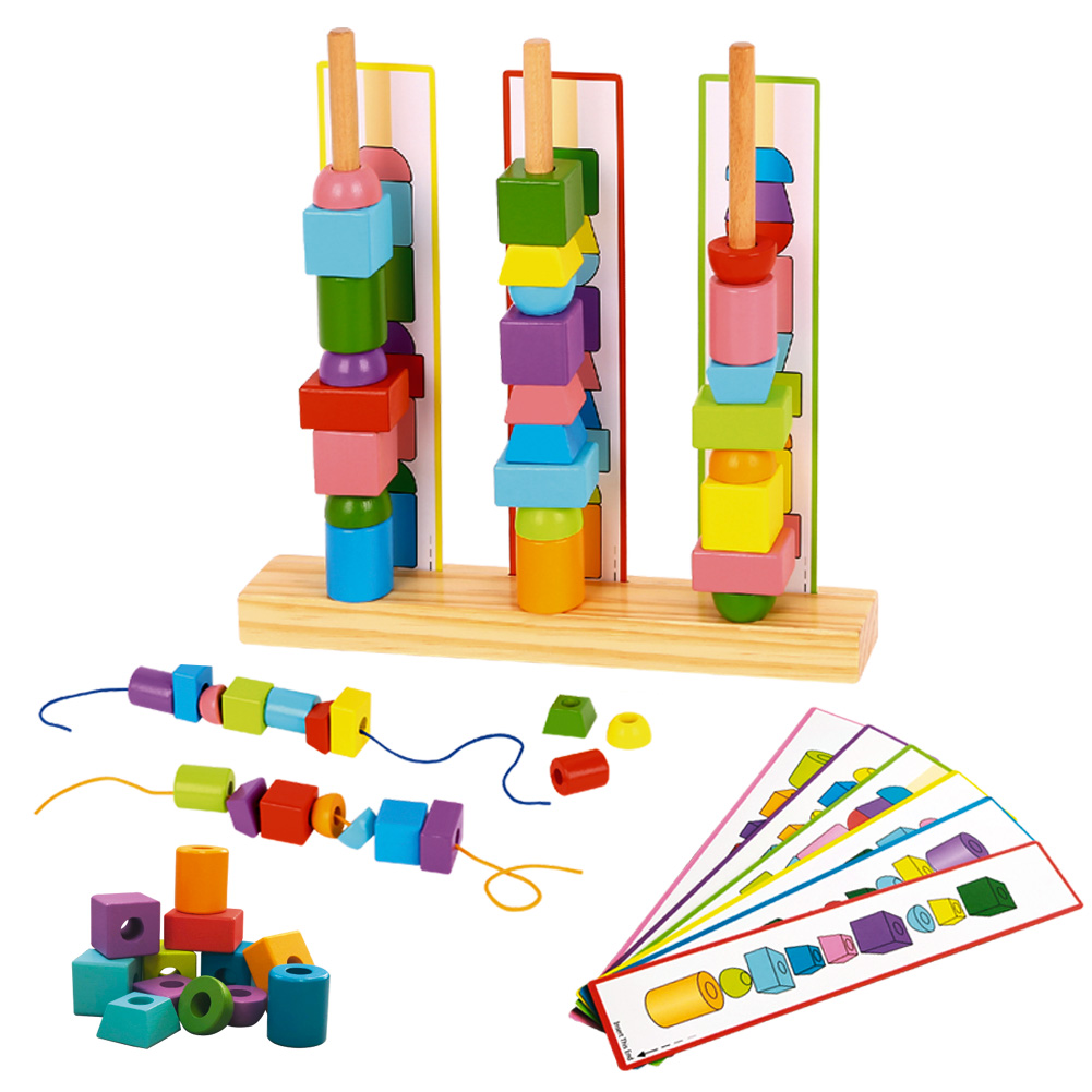 Foto 4 pulgar | Juguete Didáctico Montessori Para Niños Bloques Para Apilar Mágicamente