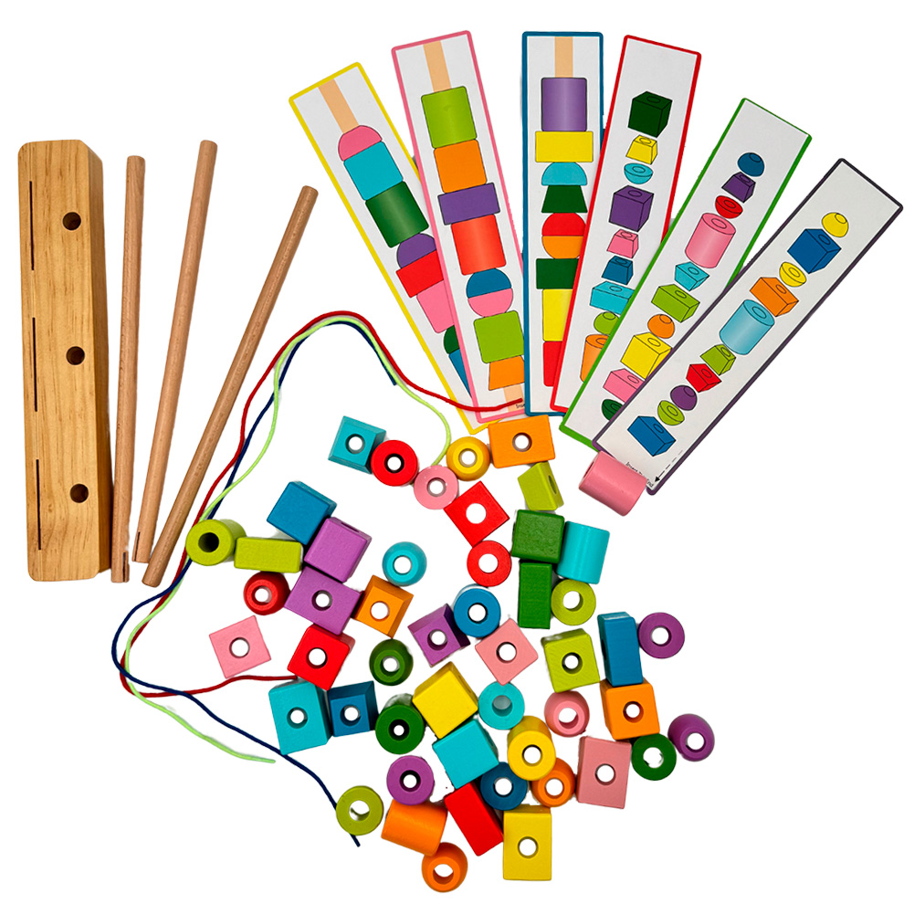 Foto 6 pulgar | Juguete Didáctico Montessori Para Niños Bloques Para Apilar Mágicamente