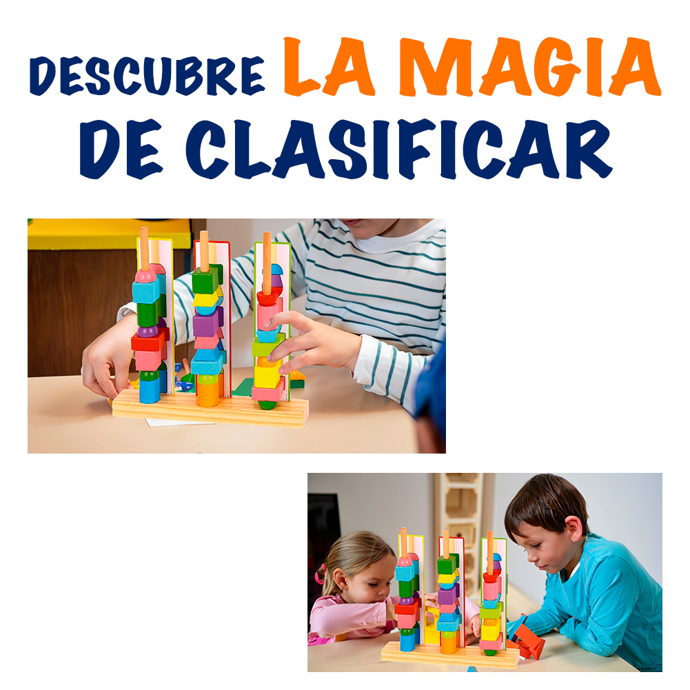 Foto 7 pulgar | Juguete Didáctico Montessori Para Niños Bloques Para Apilar Mágicamente