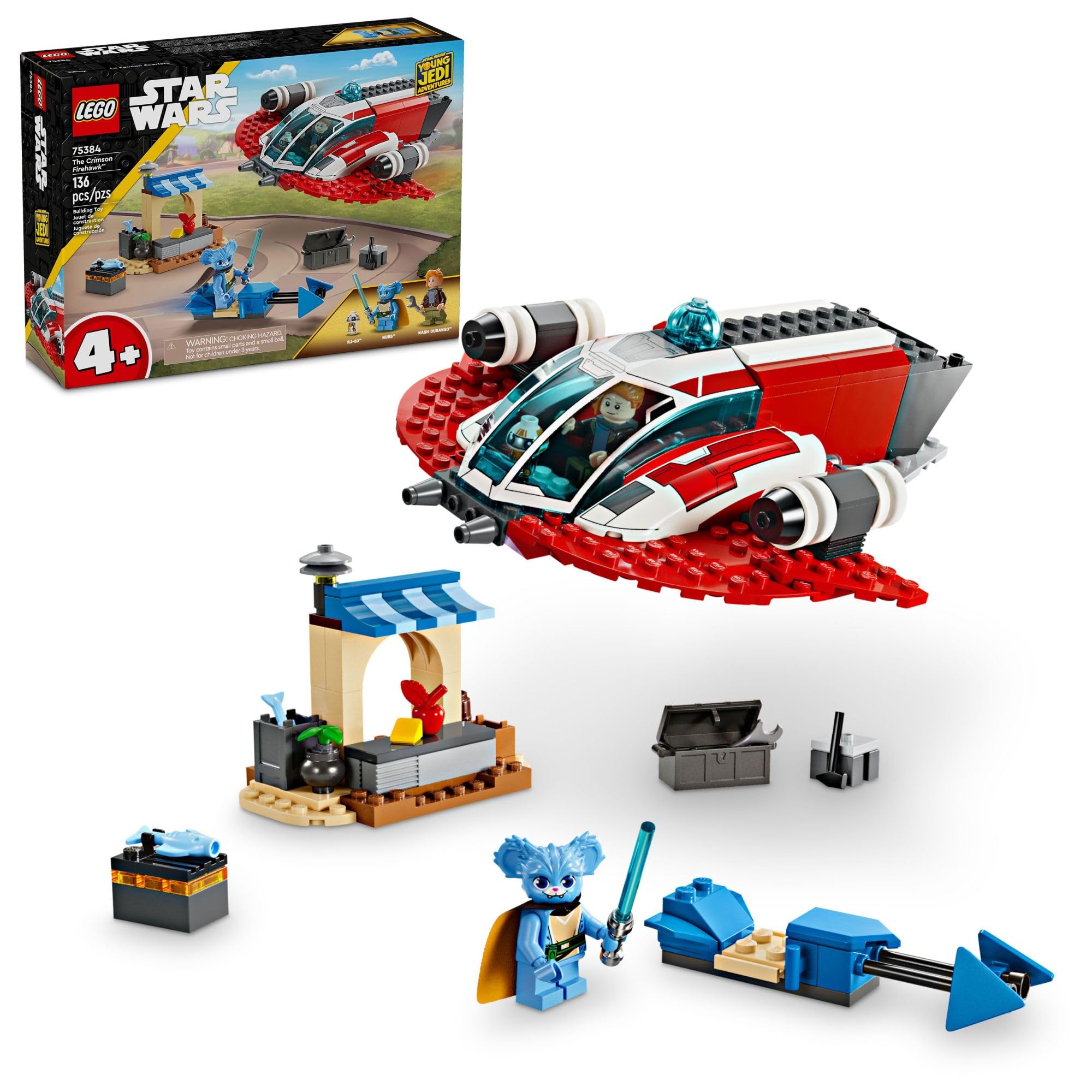 Juguete De Construcción Lego Star Wars Young Jedi 75384 Con 3 Personajes - Venta Internacional.