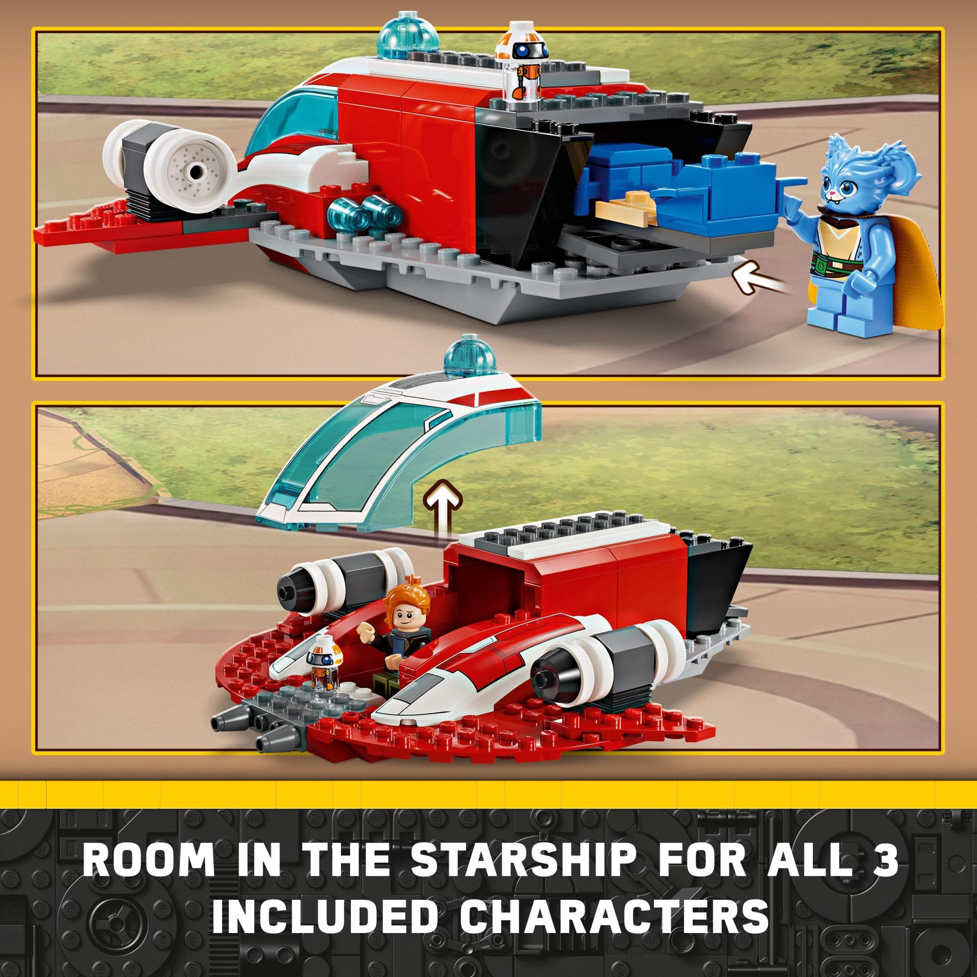Foto 4 | Juguete De Construcción Lego Star Wars Young Jedi 75384 Con 3 Personajes - Venta Internacional.