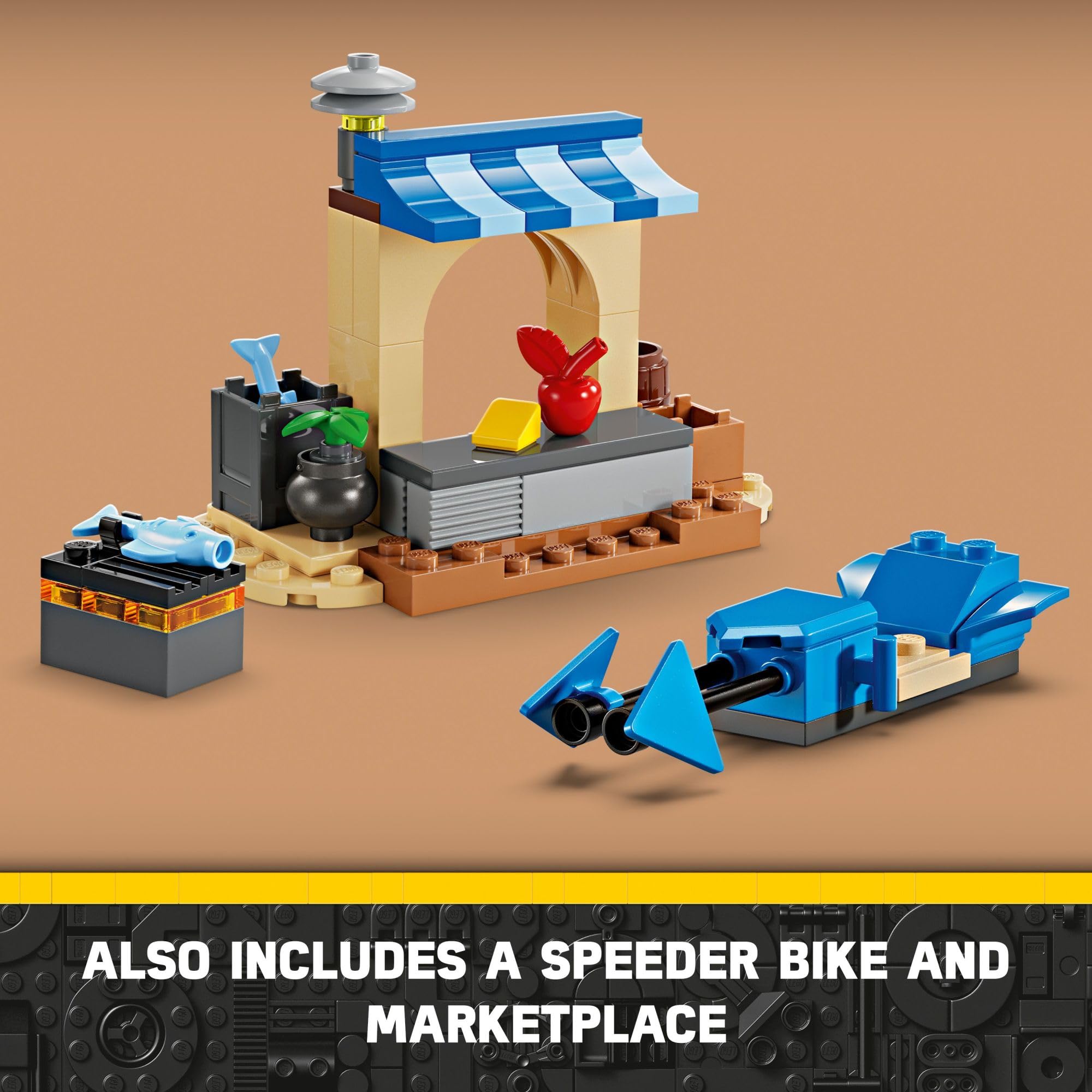 Foto 6 | Juguete De Construcción Lego Star Wars Young Jedi 75384 Con 3 Personajes - Venta Internacional.