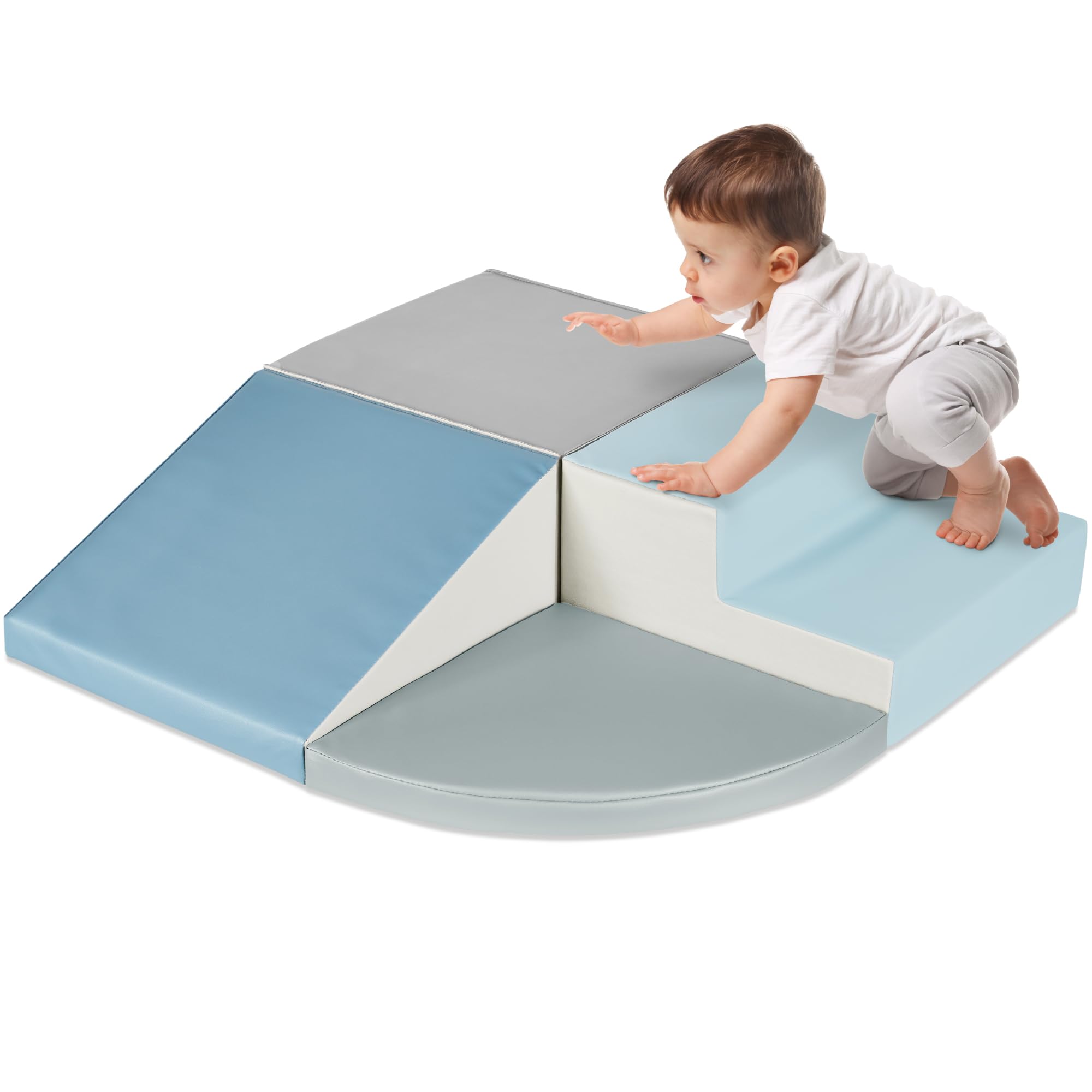 Foto 2 pulgar | Estructuras De Actividades Y Juegos Con Bloques De Espuma Blanda Para Niños Climb & Crawl - Venta Internacional.