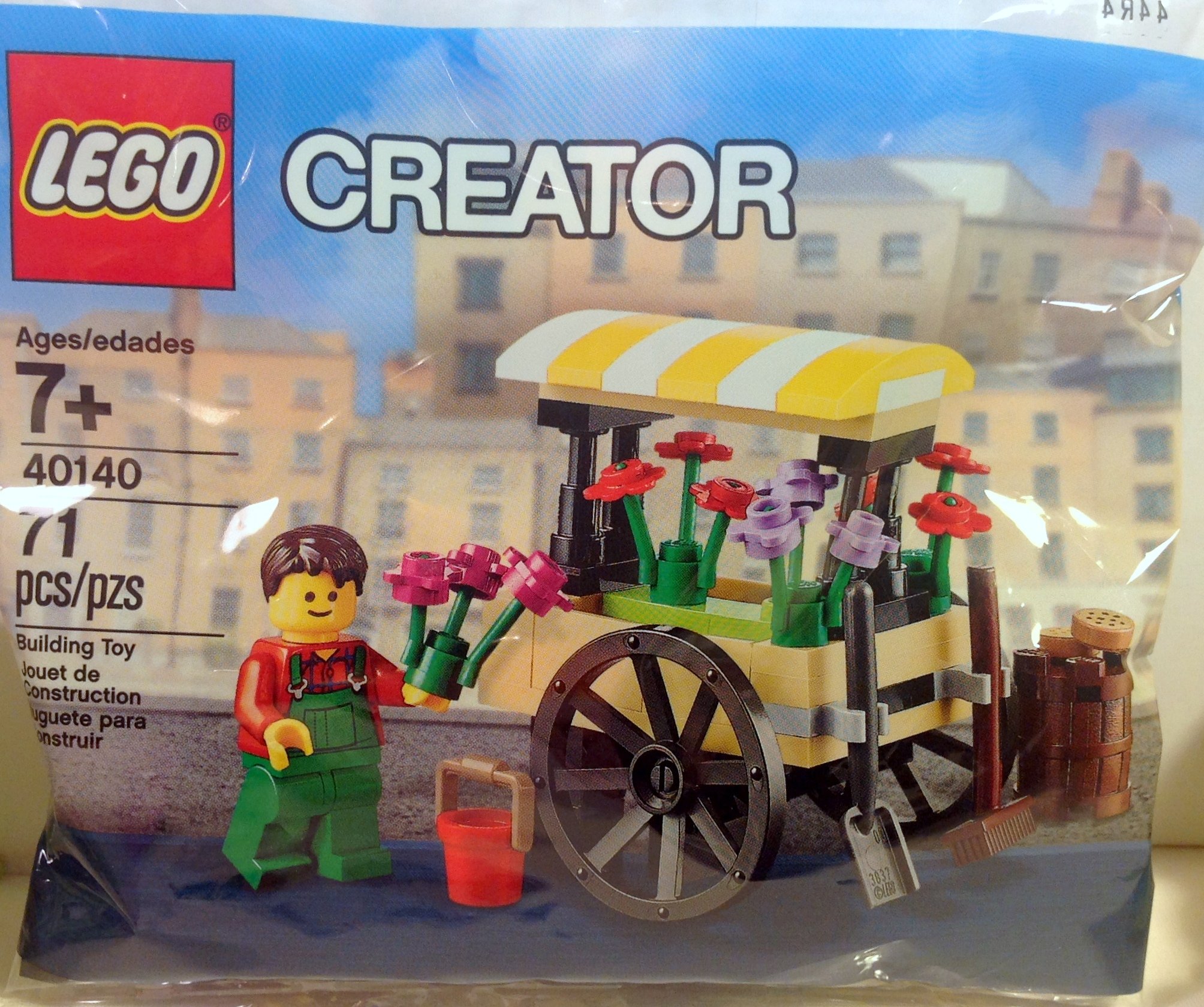 Set De Carrito De Flores Lego Creator 40140 Con Minifigura De Flower Man - Venta Internacional.