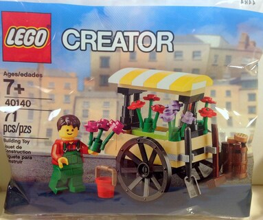 Foto 1 | Set De Carrito De Flores Lego Creator 40140 Con Minifigura De Flower Man - Venta Internacional.