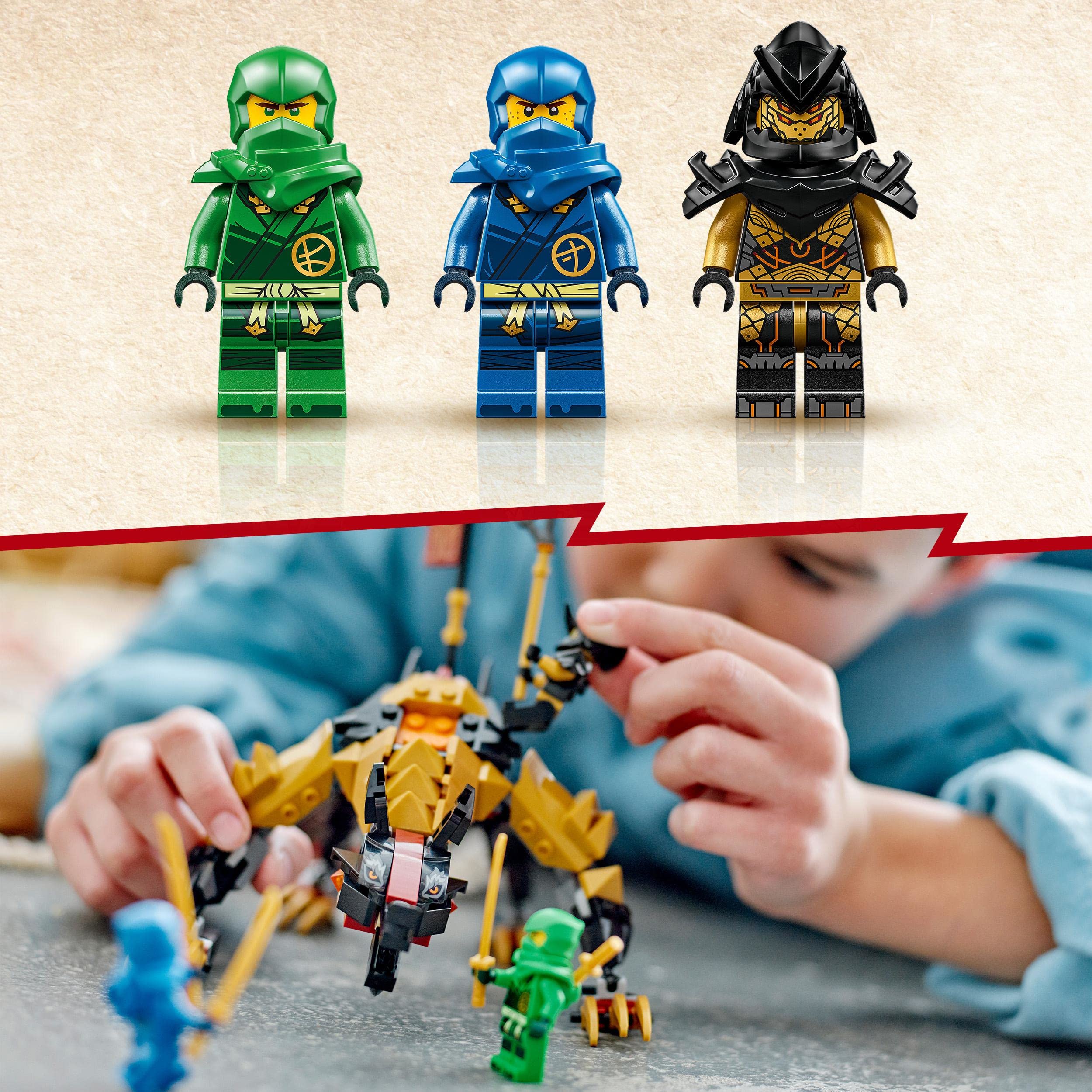 Foto 5 pulgar | Juguete Lego Ninjago 71790 Dragon Hunter Hound Con 198 Piezas - Venta Internacional.
