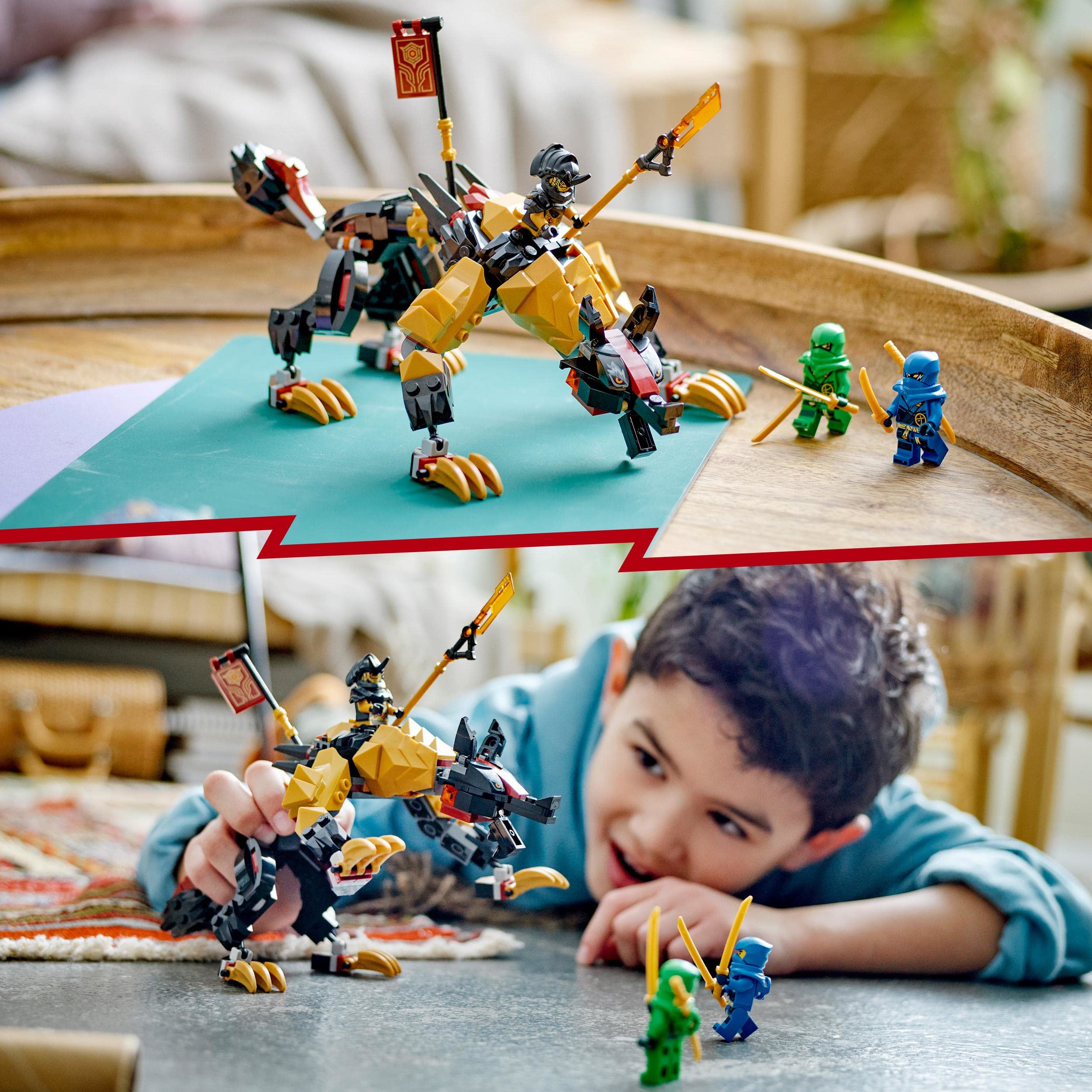 Foto 7 pulgar | Juguete Lego Ninjago 71790 Dragon Hunter Hound Con 198 Piezas - Venta Internacional.