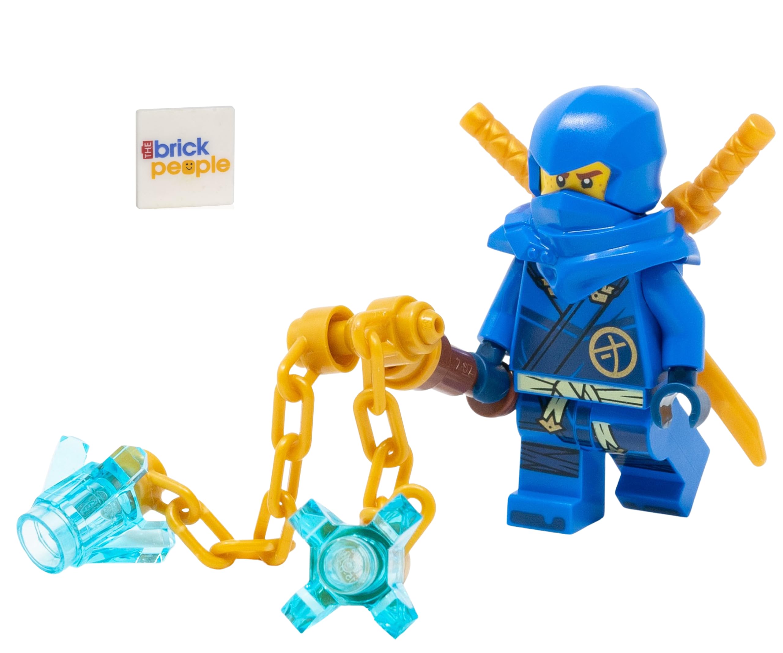 Minifigura Lego Ninjago Jay Dragons Rising Con Nunchuks - Venta Internacional.