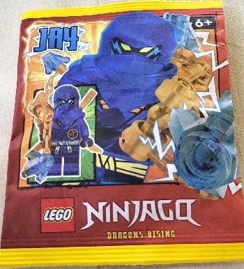 Foto 3 pulgar | Minifigura Lego Ninjago Jay Dragons Rising Con Nunchuks - Venta Internacional.
