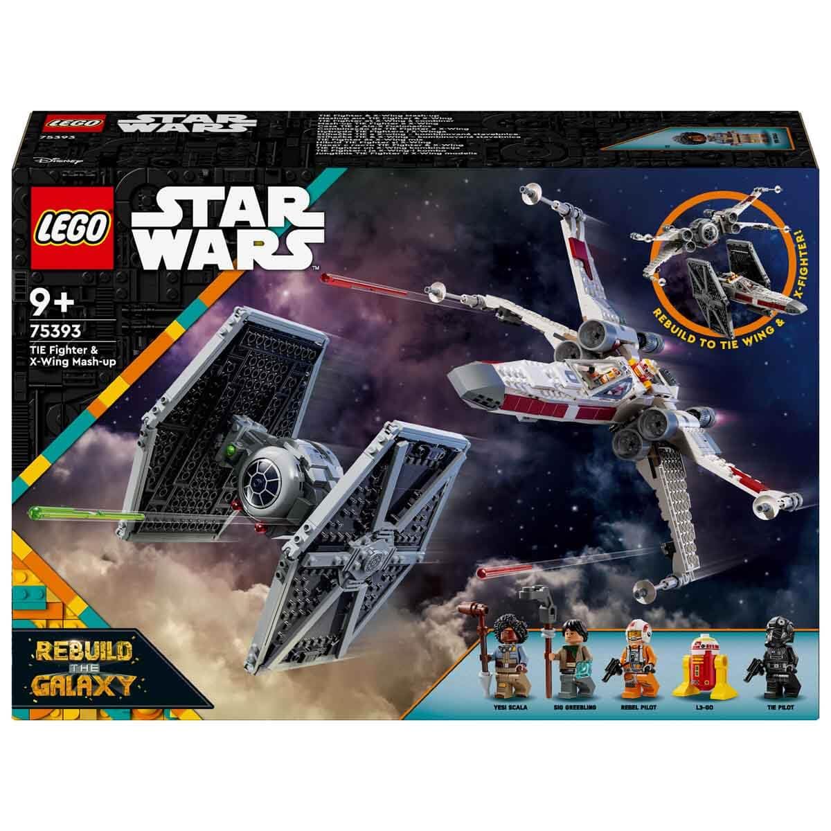 Foto 4 pulgar | Juguete De Construcción Lego Star Wars Mashup Tie Fighter & X-wing - Venta Internacional.