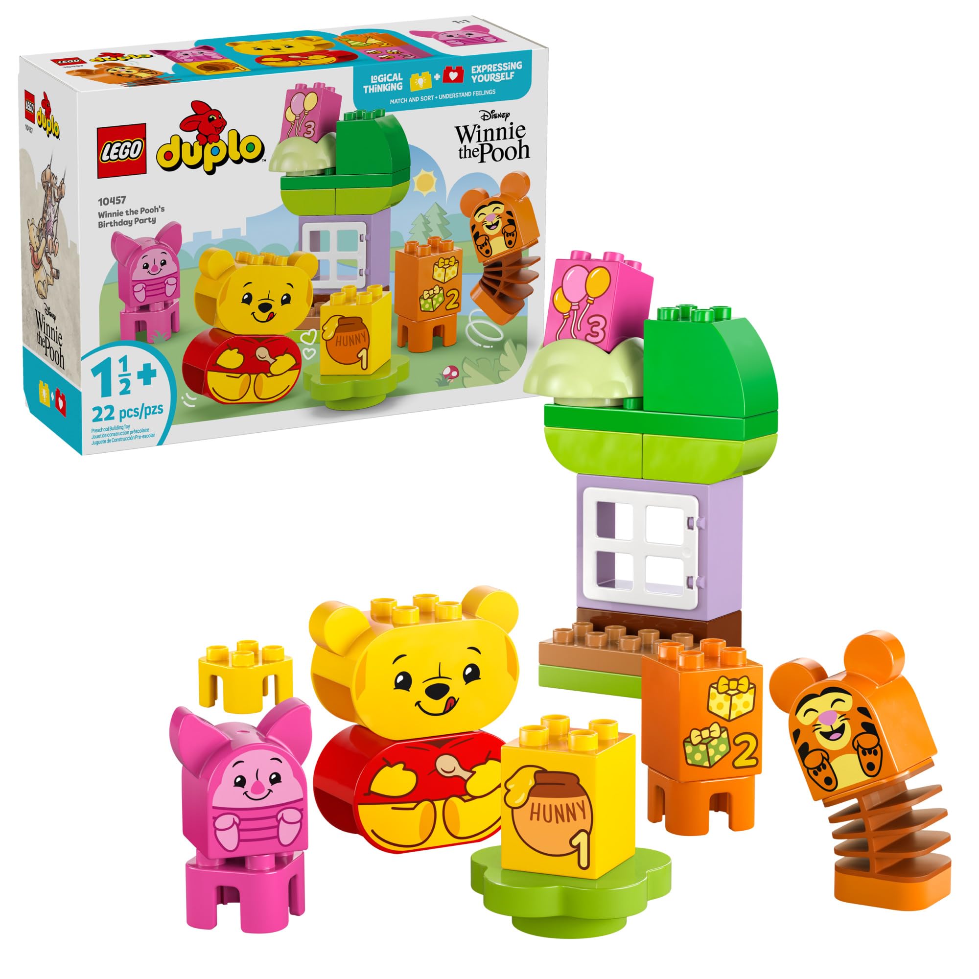 Set De Construcción Lego Duplo Disney Fiesta De Cumpleaños De Winnie The Pooh - Venta Internacional.