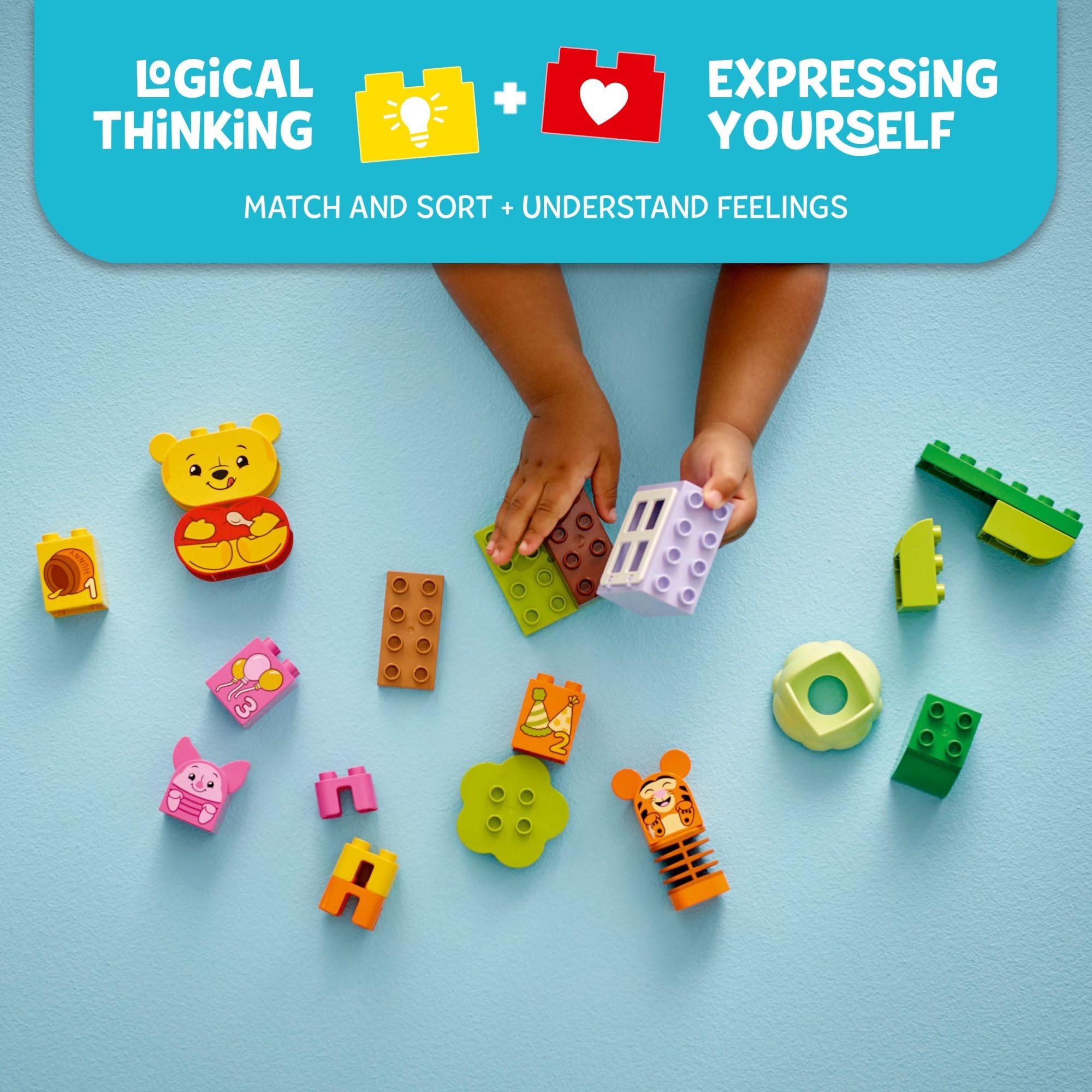 Foto 4 pulgar | Set De Construcción Lego Duplo Disney Fiesta De Cumpleaños De Winnie The Pooh - Venta Internacional.