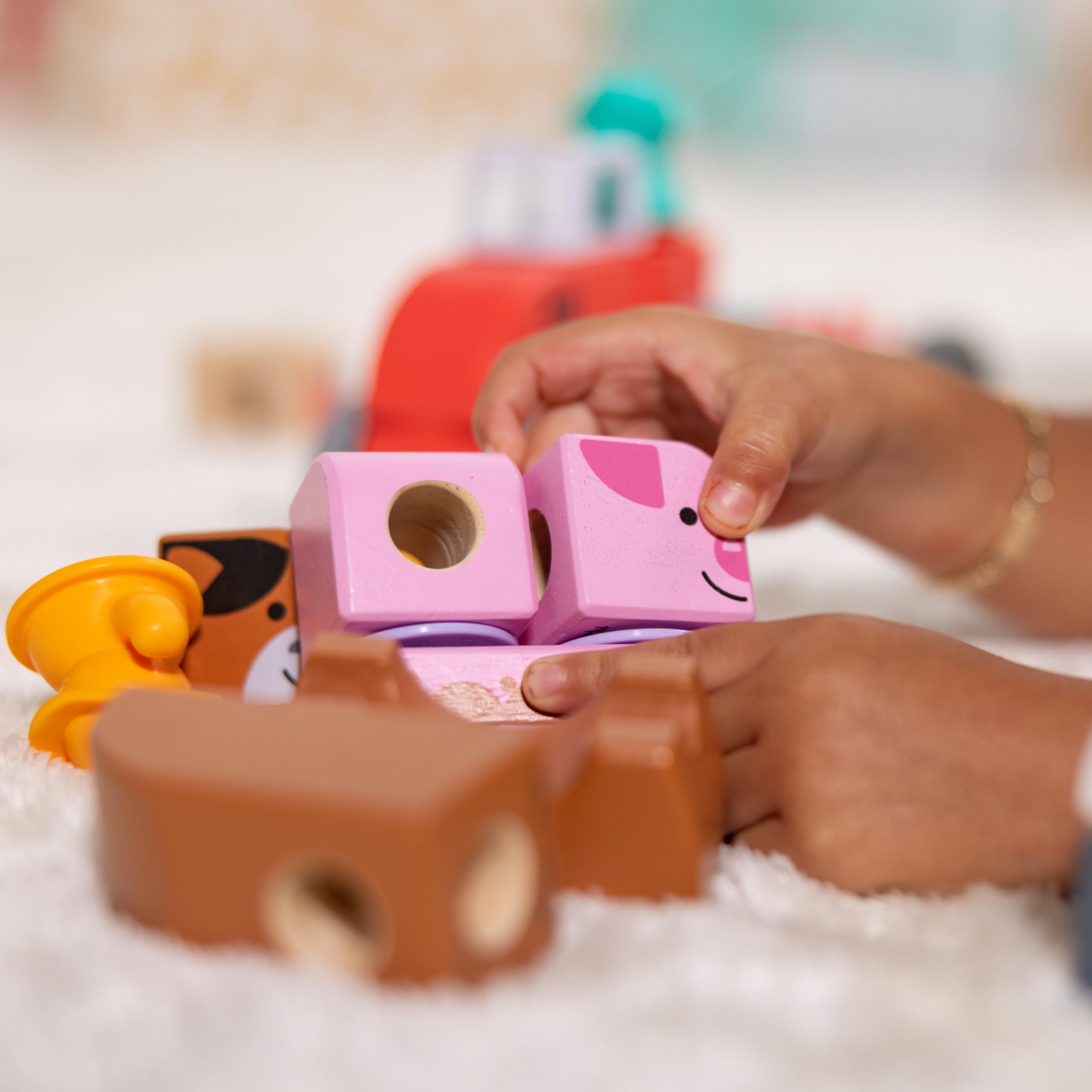 Foto 6 pulgar | Juego De Bloques De Construcción Melissa & Doug Blockables™ Farm, Paquete De 2 - Venta Internacional.