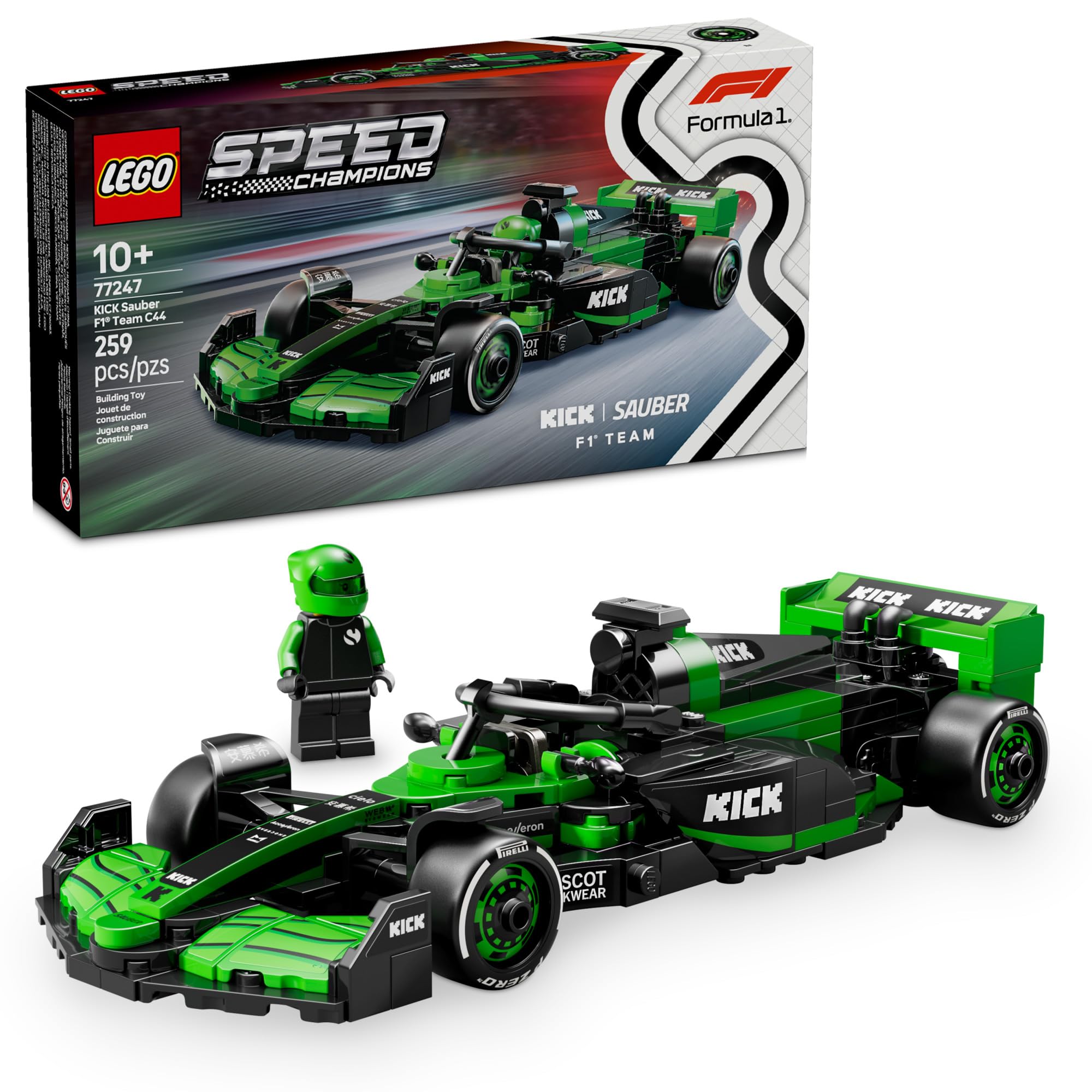 Set De Construcción Lego Speed Champions Kick Sauber F1 Team - Venta Internacional.