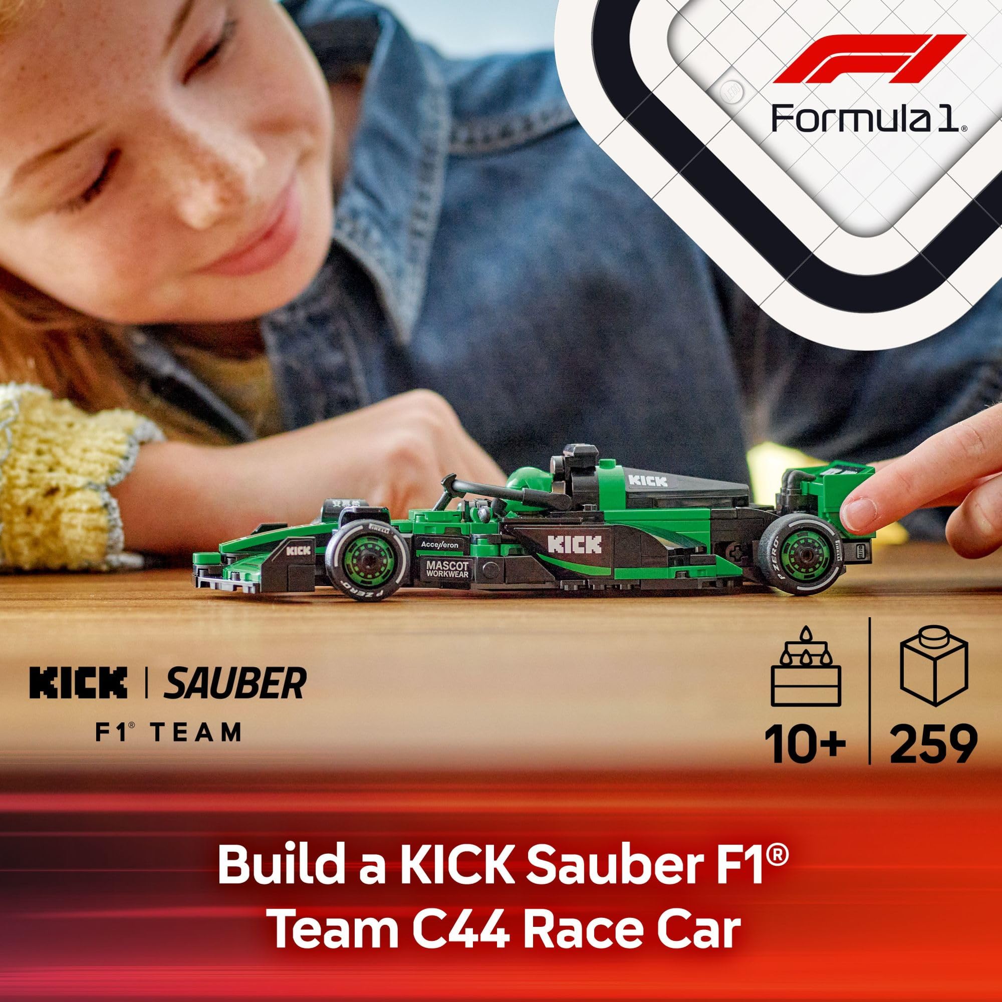 Foto 3 pulgar | Set De Construcción Lego Speed Champions Kick Sauber F1 Team - Venta Internacional.