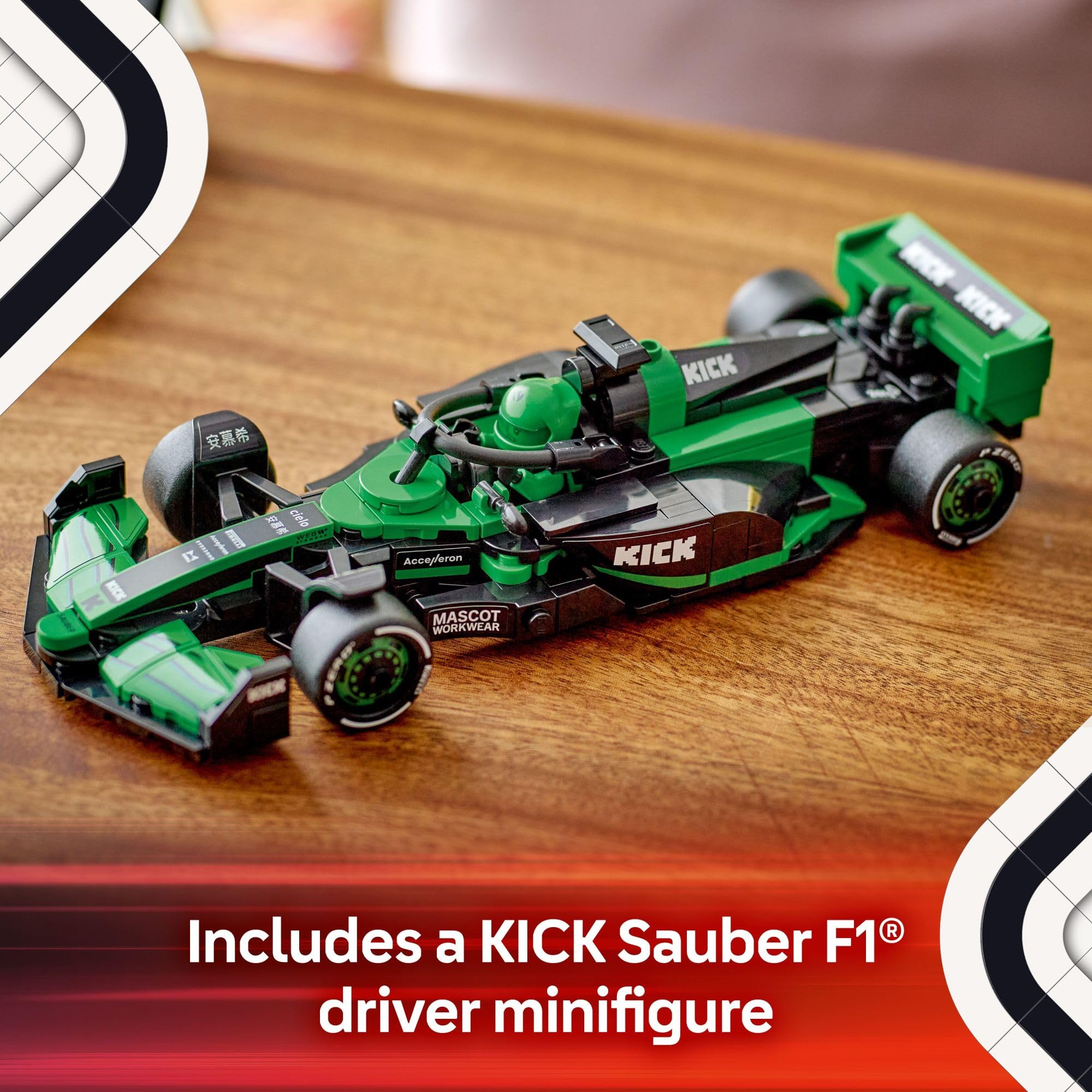 Foto 5 pulgar | Set De Construcción Lego Speed Champions Kick Sauber F1 Team - Venta Internacional.