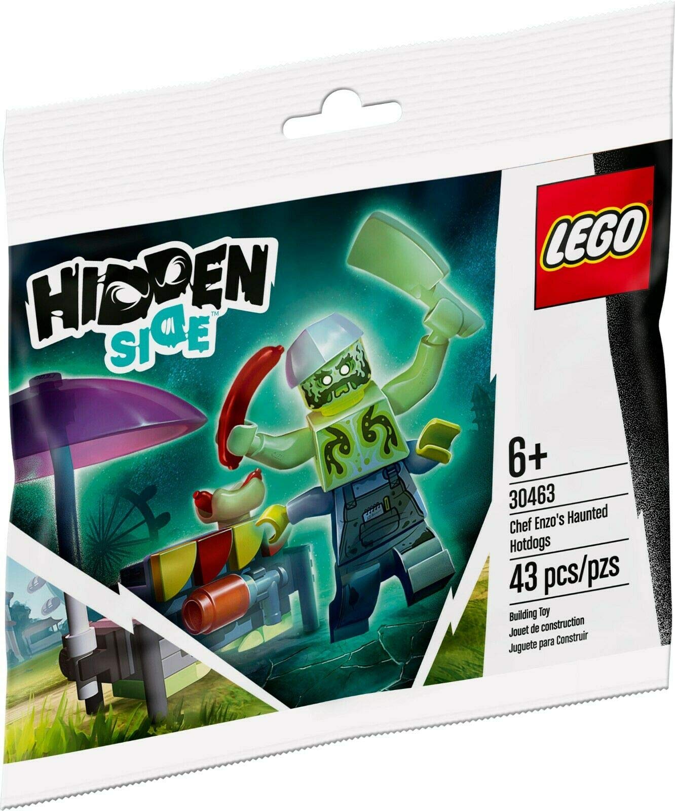 Juguete Lego Hidden Side Chef Enzo's Haunted Hotdogs 30463 - Venta Internacional.