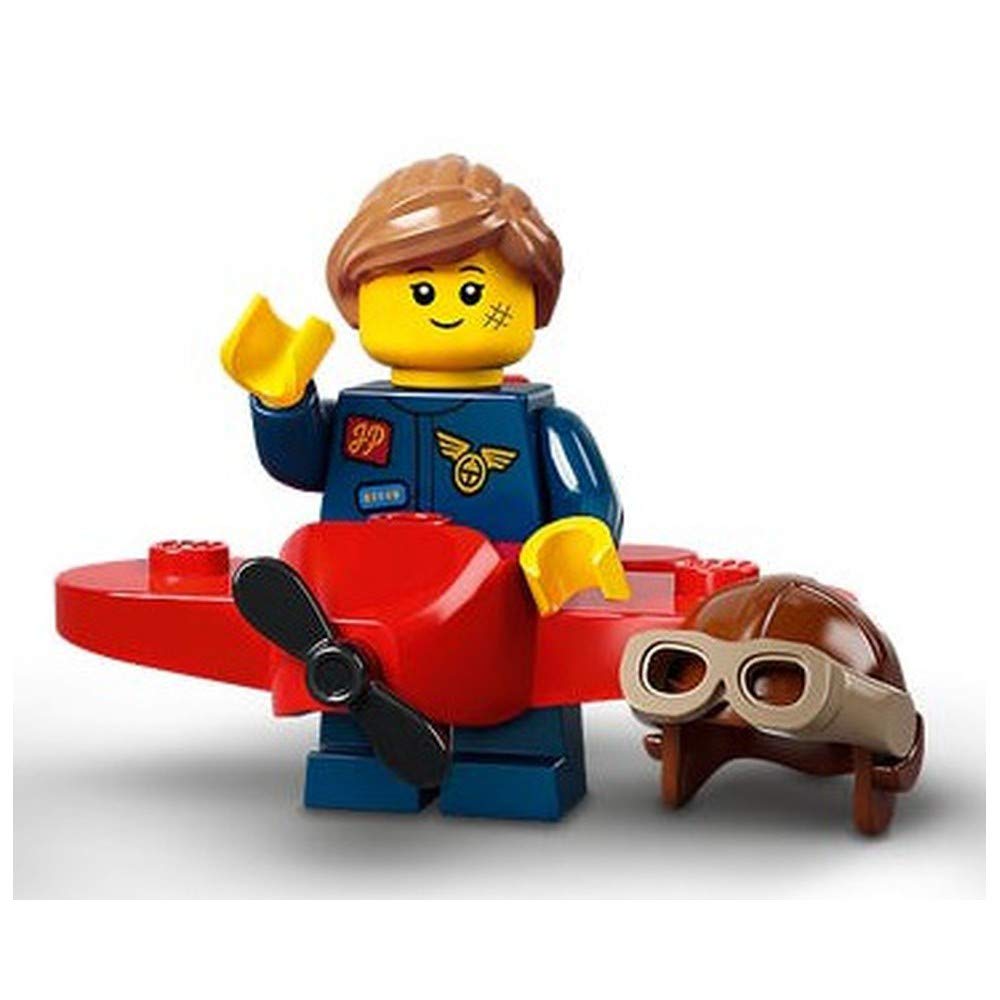 Minifigura Coleccionable Lego Serie 21 Airplane Girl 71029 - Venta Internacional.