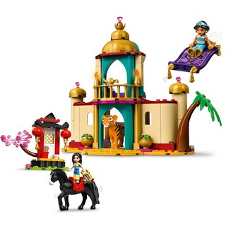 Foto 2 | Kit De Construcción Lego Disney Jasmine Y Mulan's Adventure 43208 - Venta Internacional.