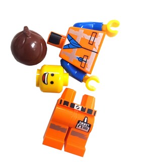 Foto 6 | Minifigura Lego Single Emmet Para Colección - Venta Internacional.
