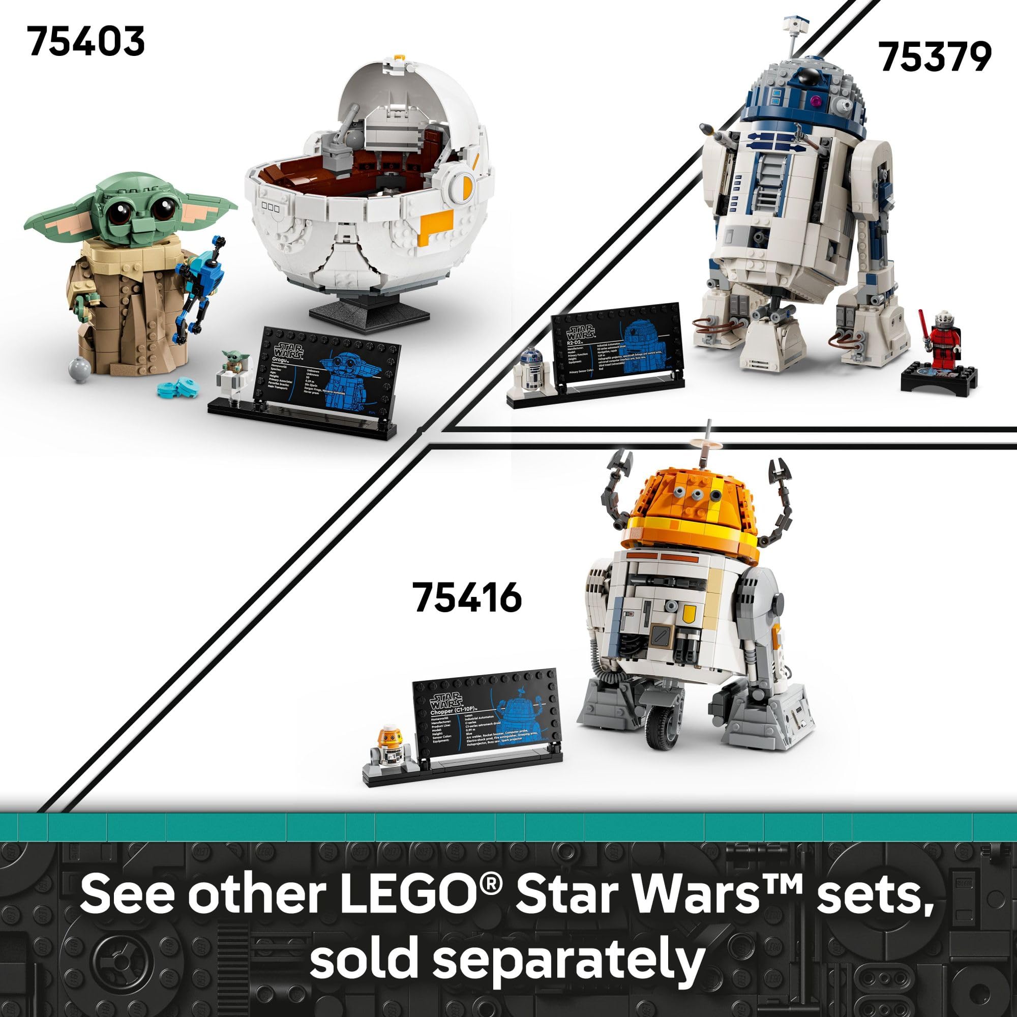 Foto 8 pulgar | Juguete De Construcción Lego Star Wars Ahsoka Chopper Droid 75416 - Venta Internacional.