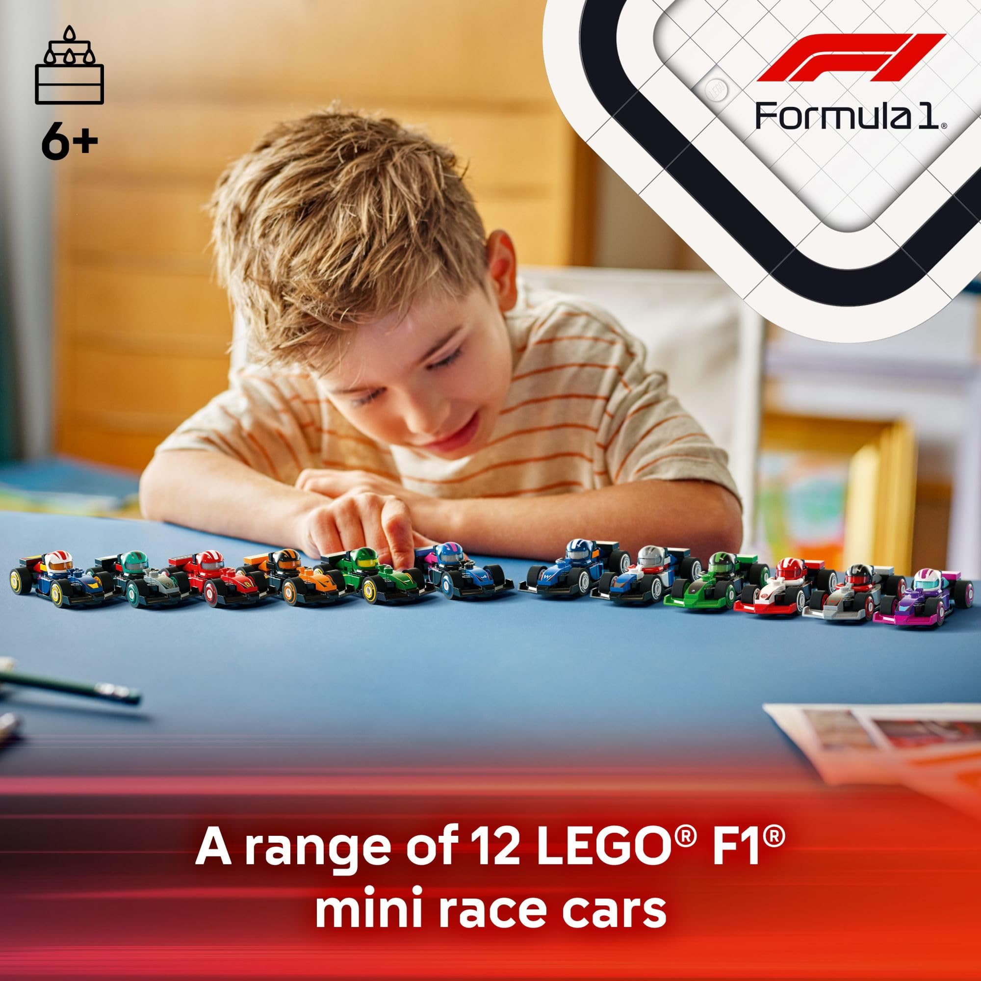 Foto 3 pulgar | Set De Construcción Lego F1 Collectible Race Cars 6 Pack 66796 - Venta Internacional.