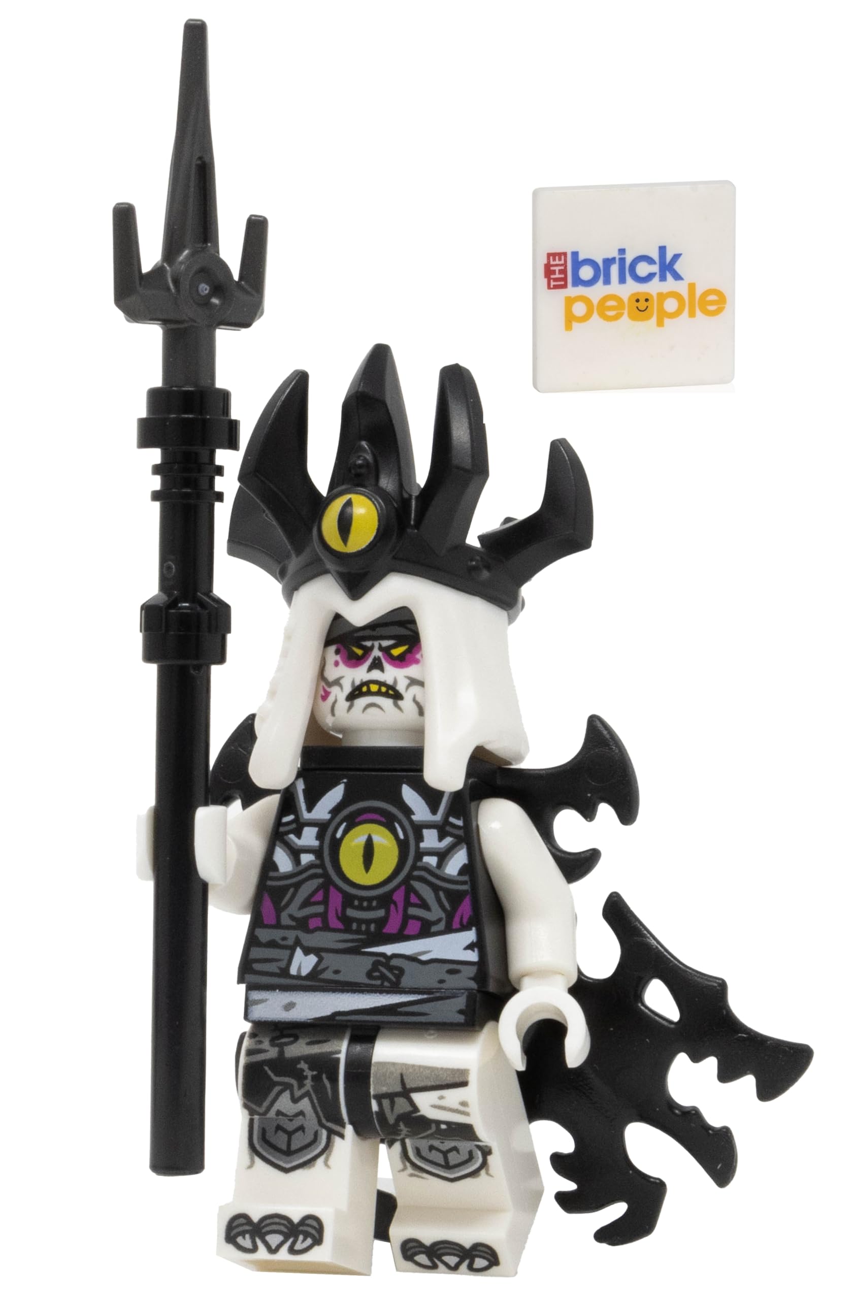 Minifigura Lego Dreamzzz Nightmare King Con Bastón De 4,3 Cm De Altura - Venta Internacional.