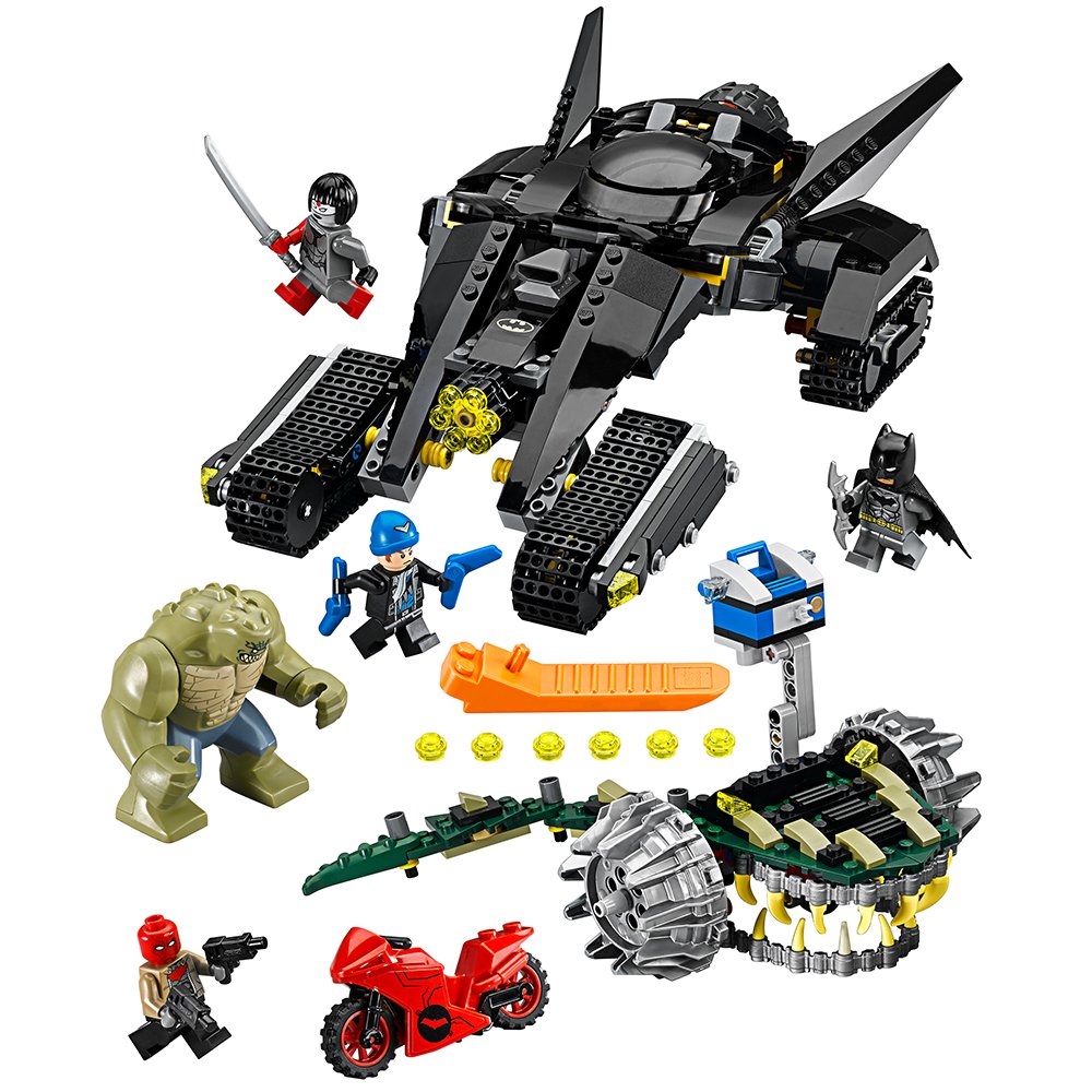 Kit De Construcción Lego Super Heroes 76055 Batman Killer Croc - Venta Internacional.